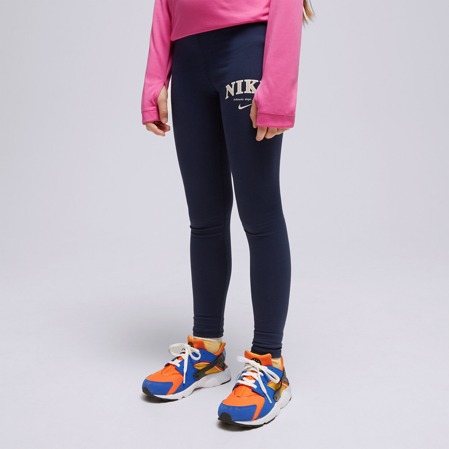 Nike Spodnie (G)Trend Fav Hw Leg Ny/cr Pants