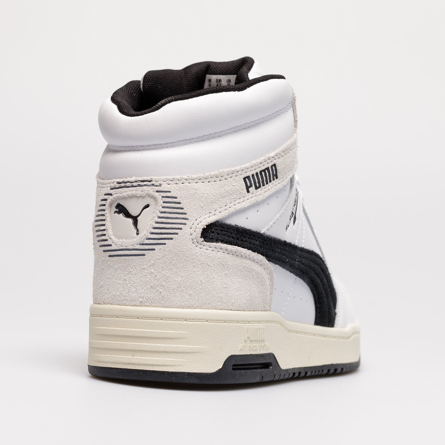 PUMA PUMA SLIPSTREAM MID HERITAGE 386545-03 BIAŁY | Męskie PUMA PUMA SLIPSTREAM MID HERITAGE 386545-03 BIAŁY | Męskie