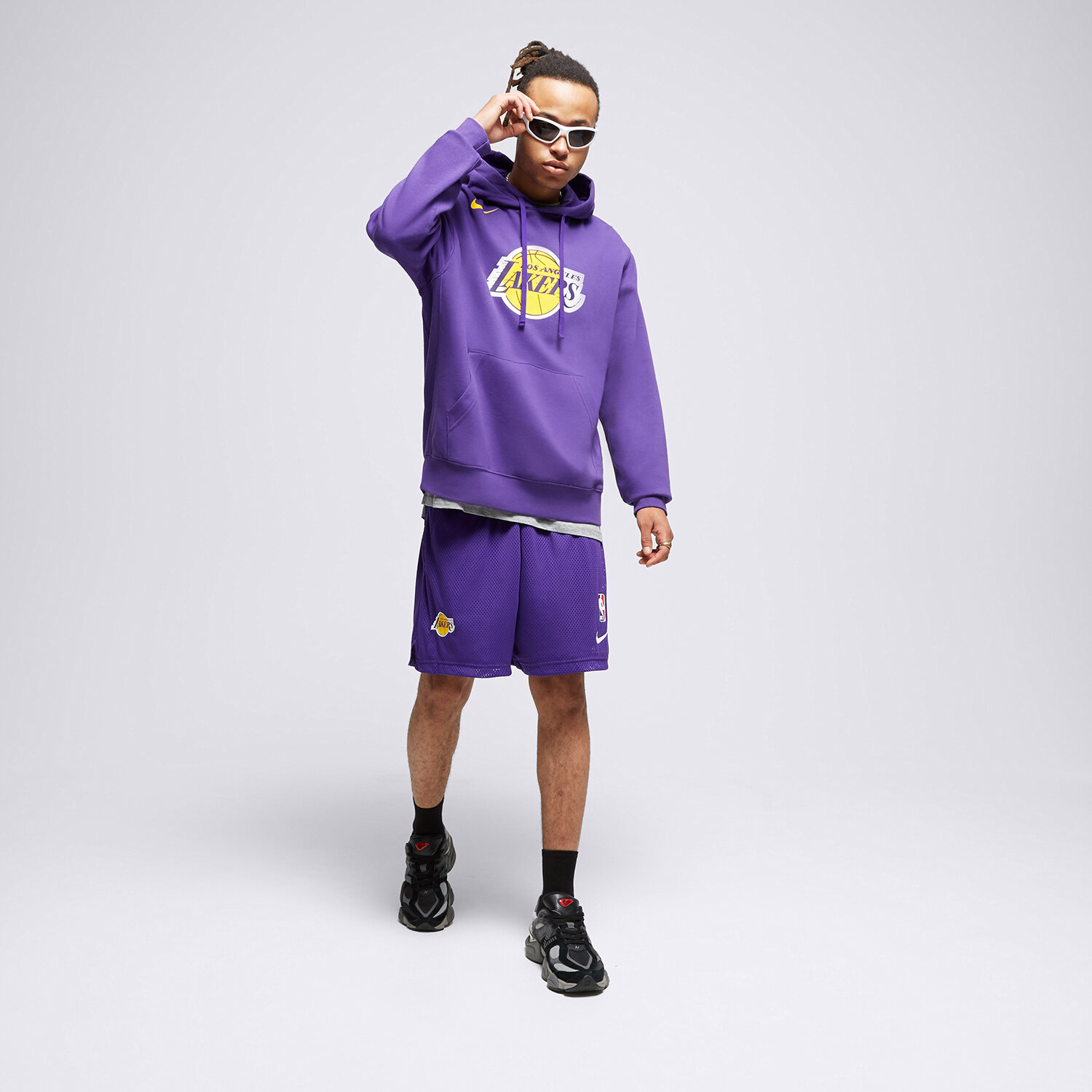 【在庫処分】 BLUZA NIKE Z DX9997-504 NBA PO HDY CLUB MNK LAL KAPTUREM メンズウェア