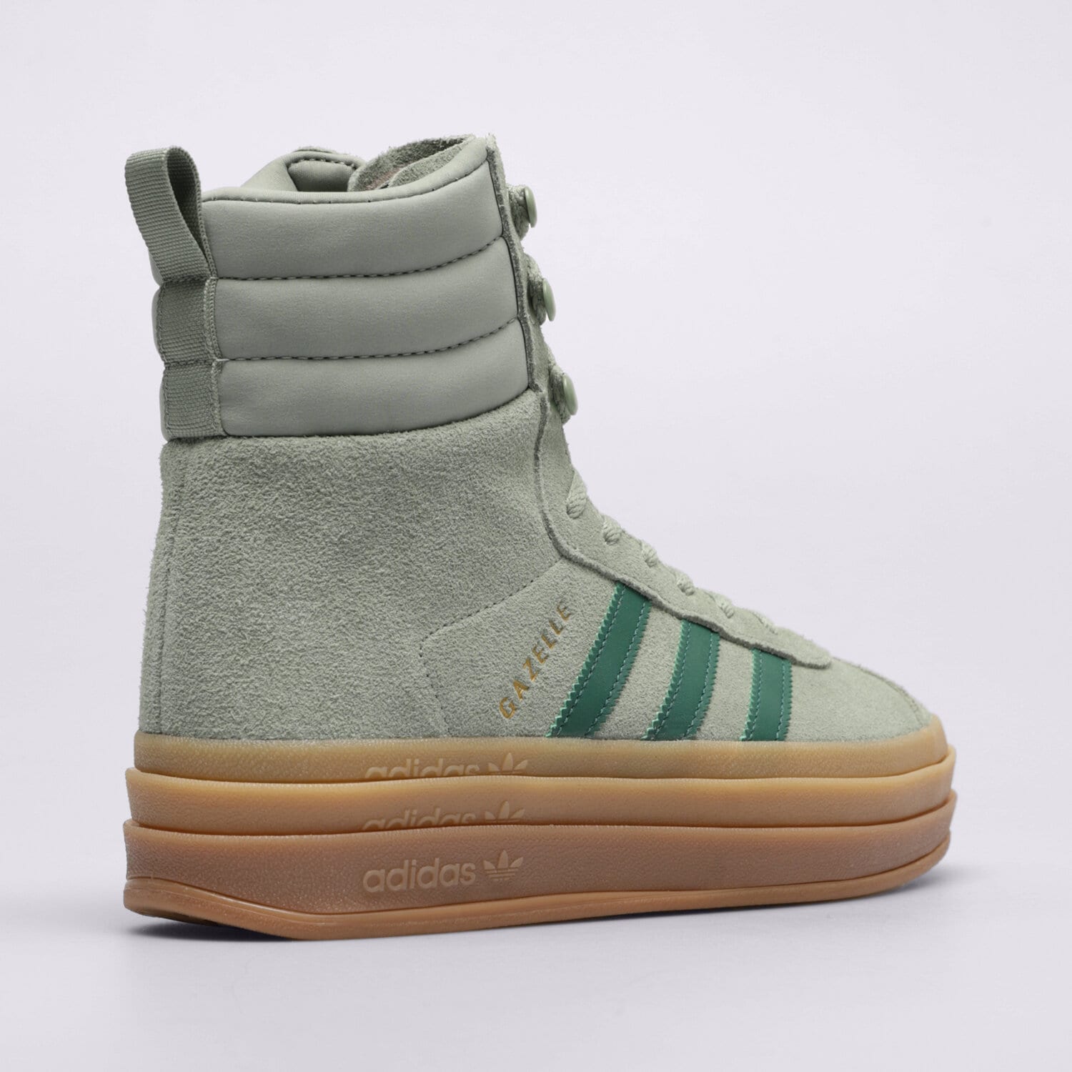 ADIDAS GAZELLE BOOT W ID6982 ZIELONY | Damskie Buty zimowe w Sizeer
