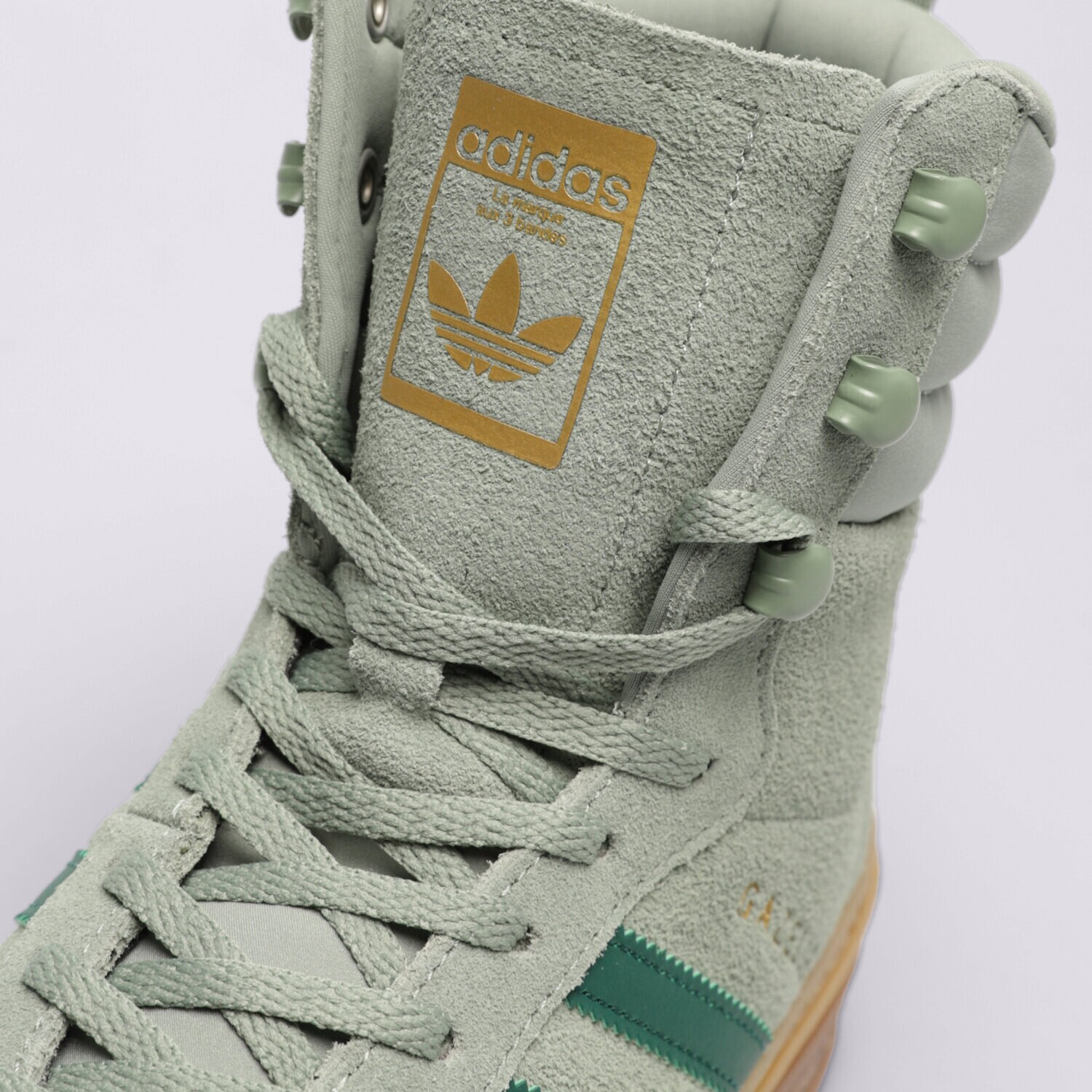 ADIDAS GAZELLE BOOT W ID6982 ZIELONY | Damskie Buty zimowe w Sizeer