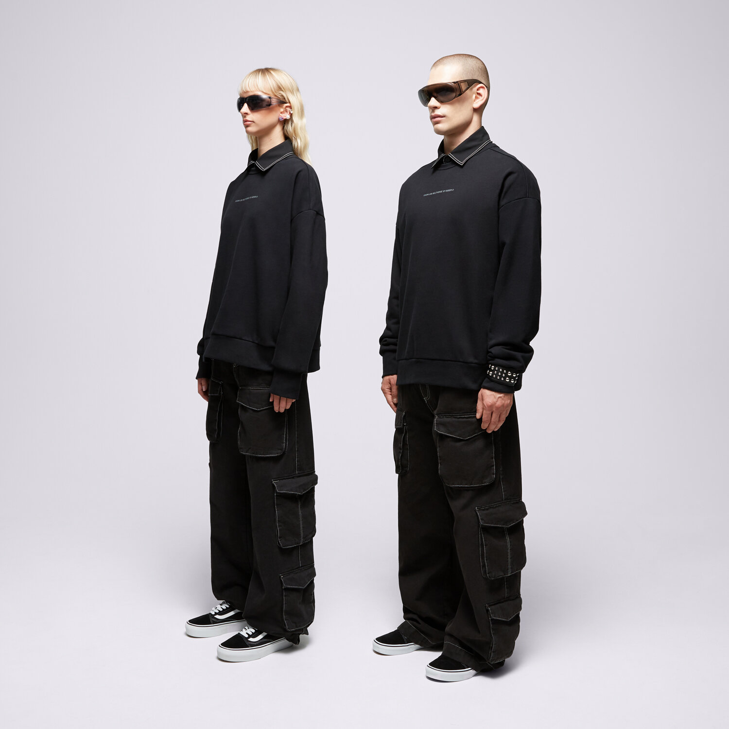 S.now Job Sizeer Crewneck “I Don't Know” Black