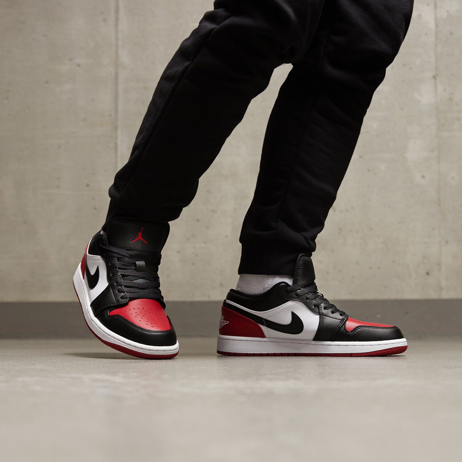 AIR JORDAN 1 LOW 553558-161 BIAŁY | Męskie Sneakersy w Sizeer
