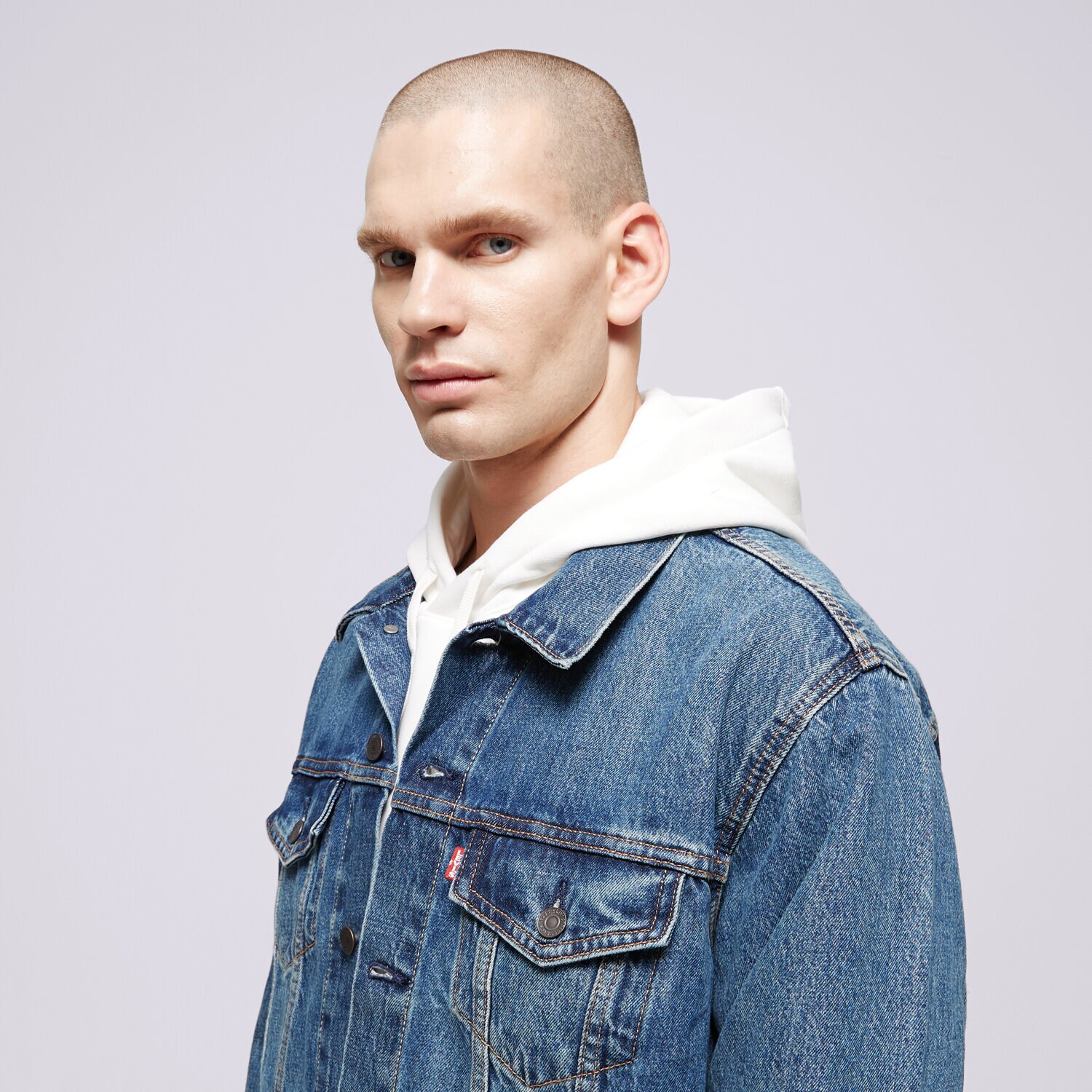 LEVI'S KURTKA RELAXED FIT TRUCKER MED INDIGO A5782-0001