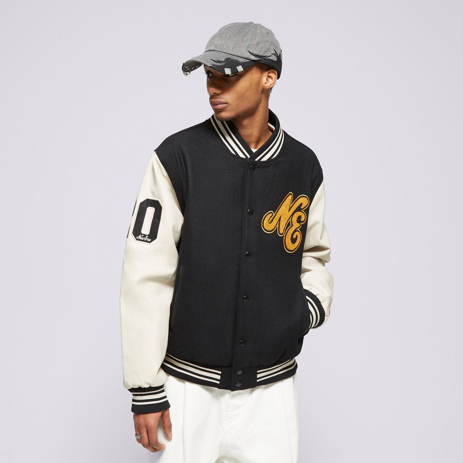 N・_・N New Era MLB World Series Varsity Jacket New York Yankees