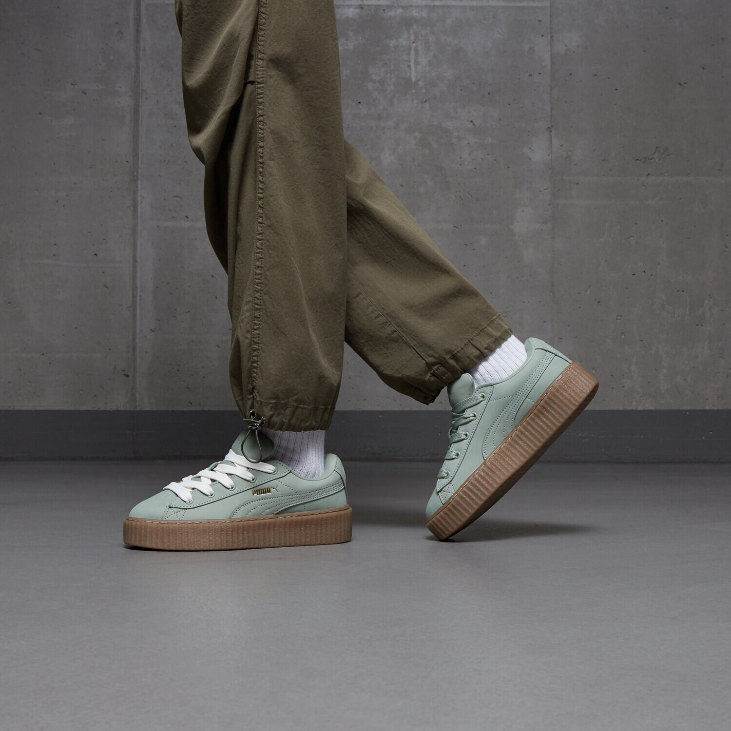 PUMA FENTY CREEPER 39681302 ZIELONY | Damskie Sneakersy w Sizeer