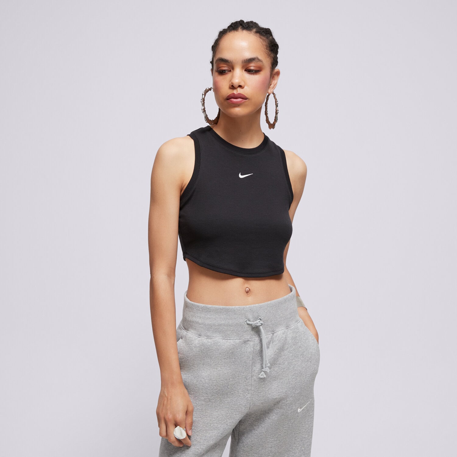 Nike T-Shirt W Nsw Essentials Rib Crop Tank