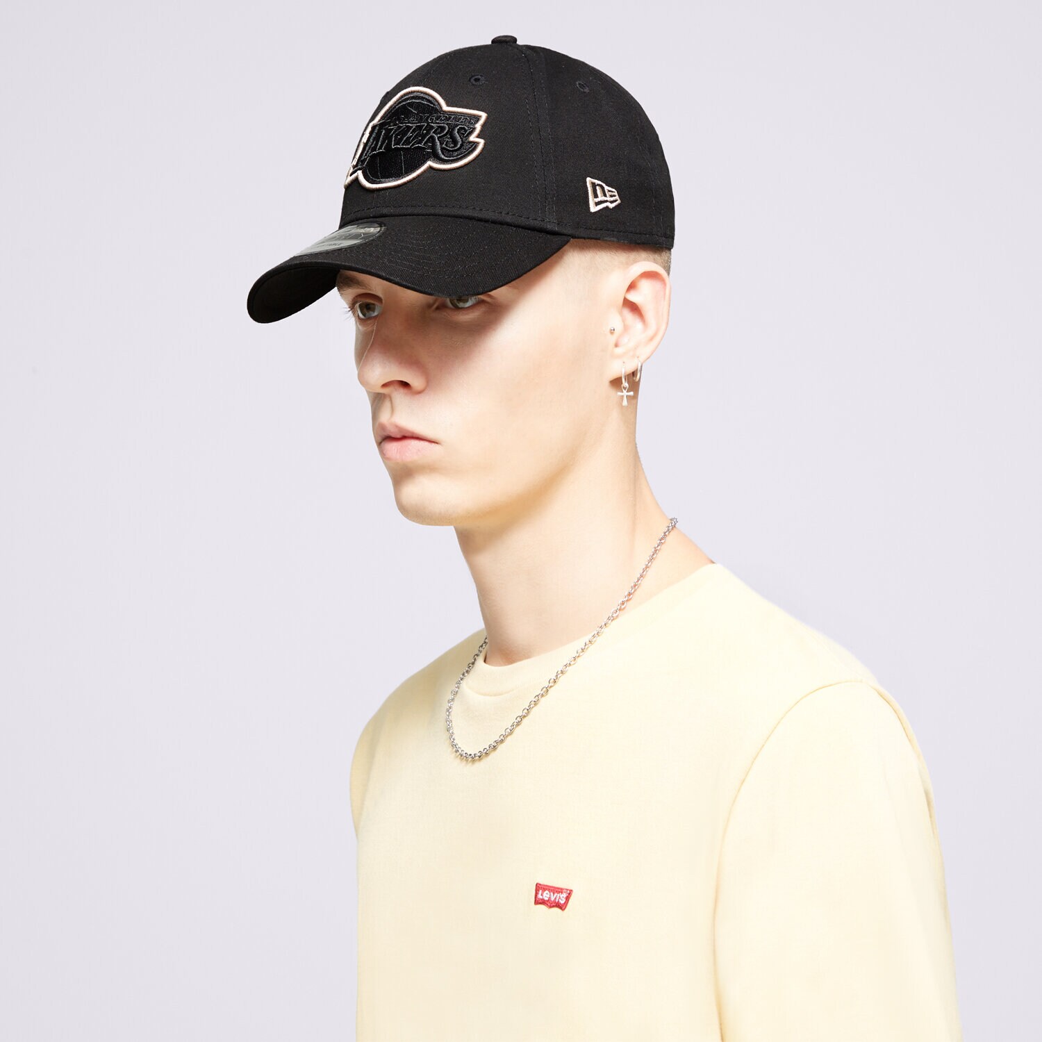 Le17septenbre トップス NEW ERA CZAPKA NBA BASIC LOS ANGELES LAKERS 10861623 ŻÓŁTY