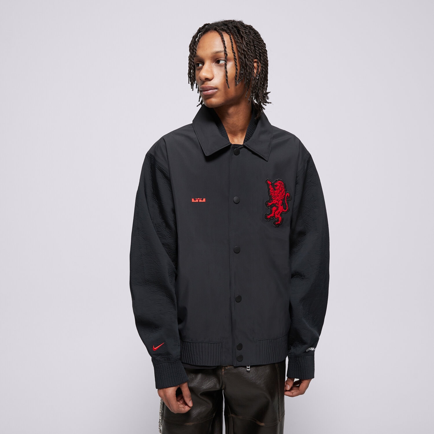 NIKE KURTKA LeBron James M NK SFADV NBA FB7125-010 CZARNY | Męskie