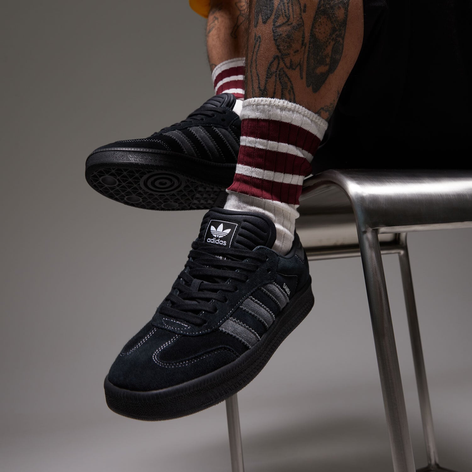 ベルエア様 ADIDAS SAMBA XLG IH2219 ADIDAS SAMBA XLG IH2219 CZARNY | Męskie Sneakersy w Sizeer