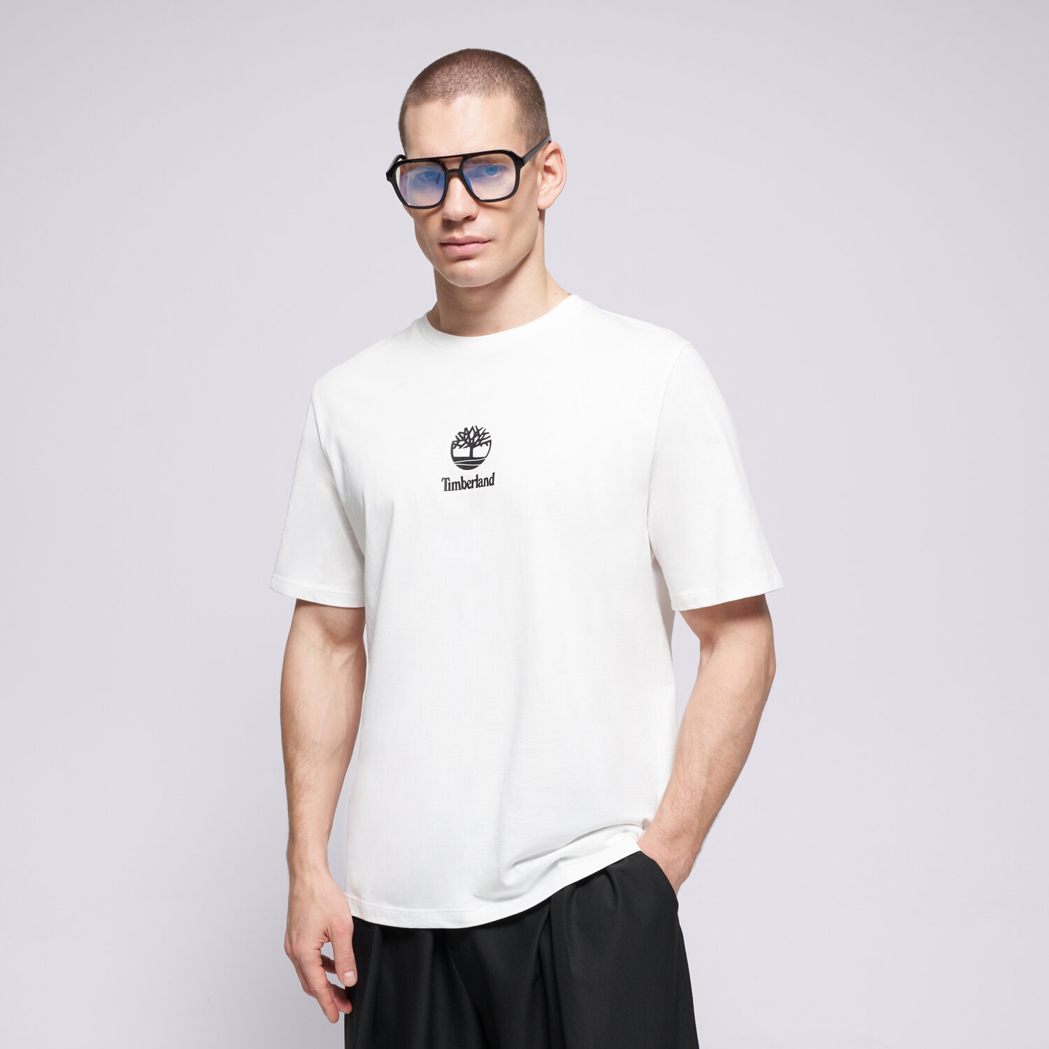 Timberland T-Shirt New Small Logo Print