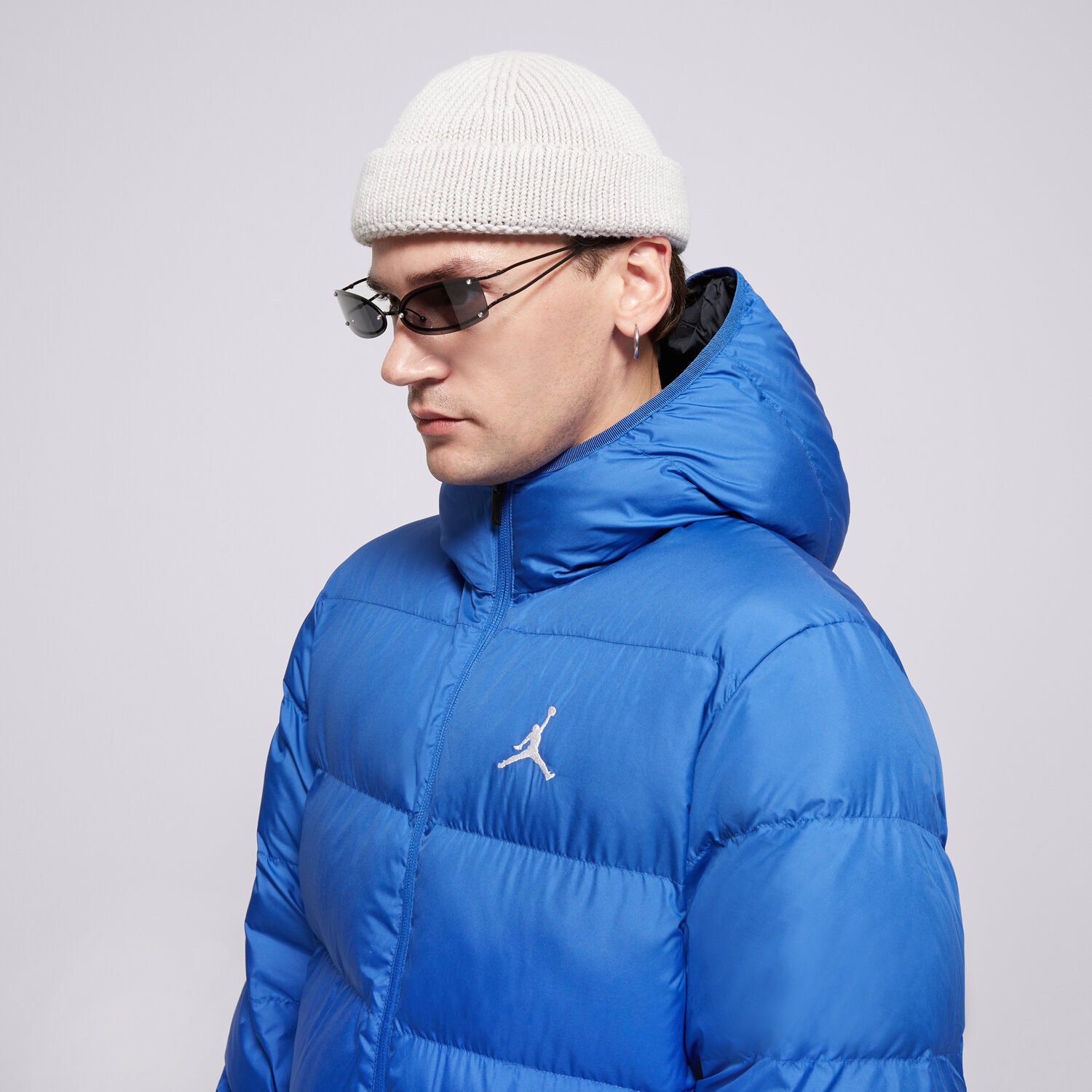 KURTKA ZIMOWA M JORDAN BRKLN PUFFER JKT FV7317-480 NIEBIESKI
