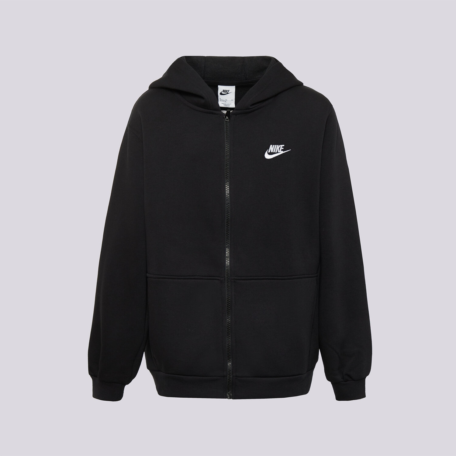 Nike Bluza Rozpinana K Nsw Club Flc Hd B
