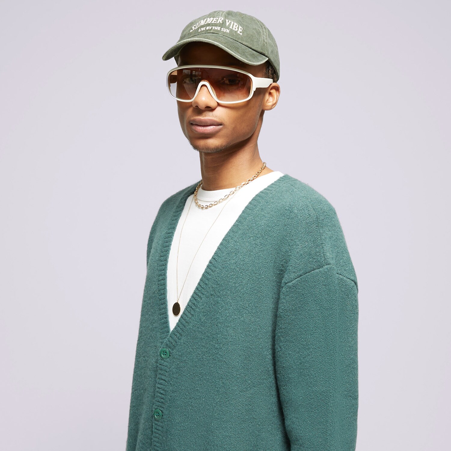 VANS SWETER HAVENWOOD CARDIGAN BISTRO VN000G6MBDX1 ZIELONY 