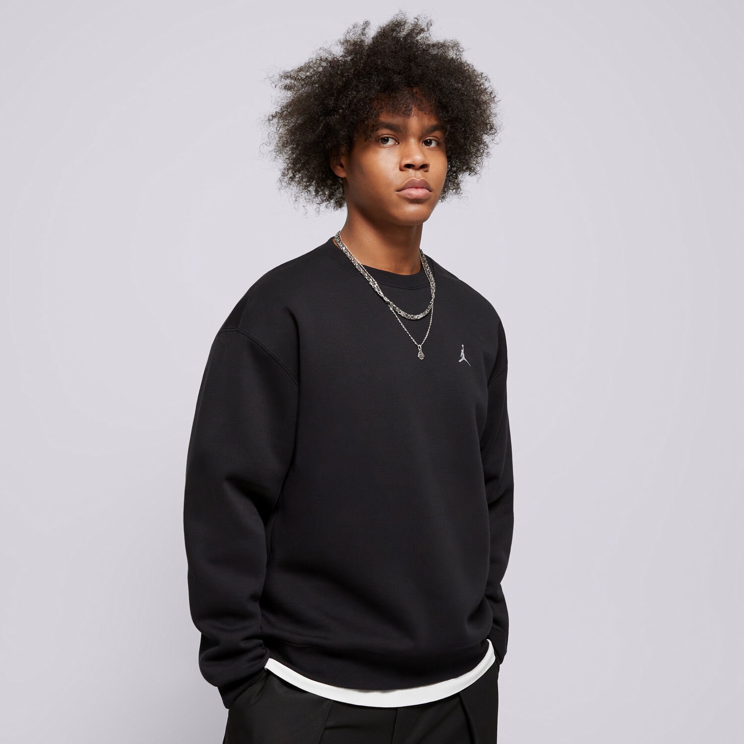Jordan Bluza M J Brkln Flc Crew