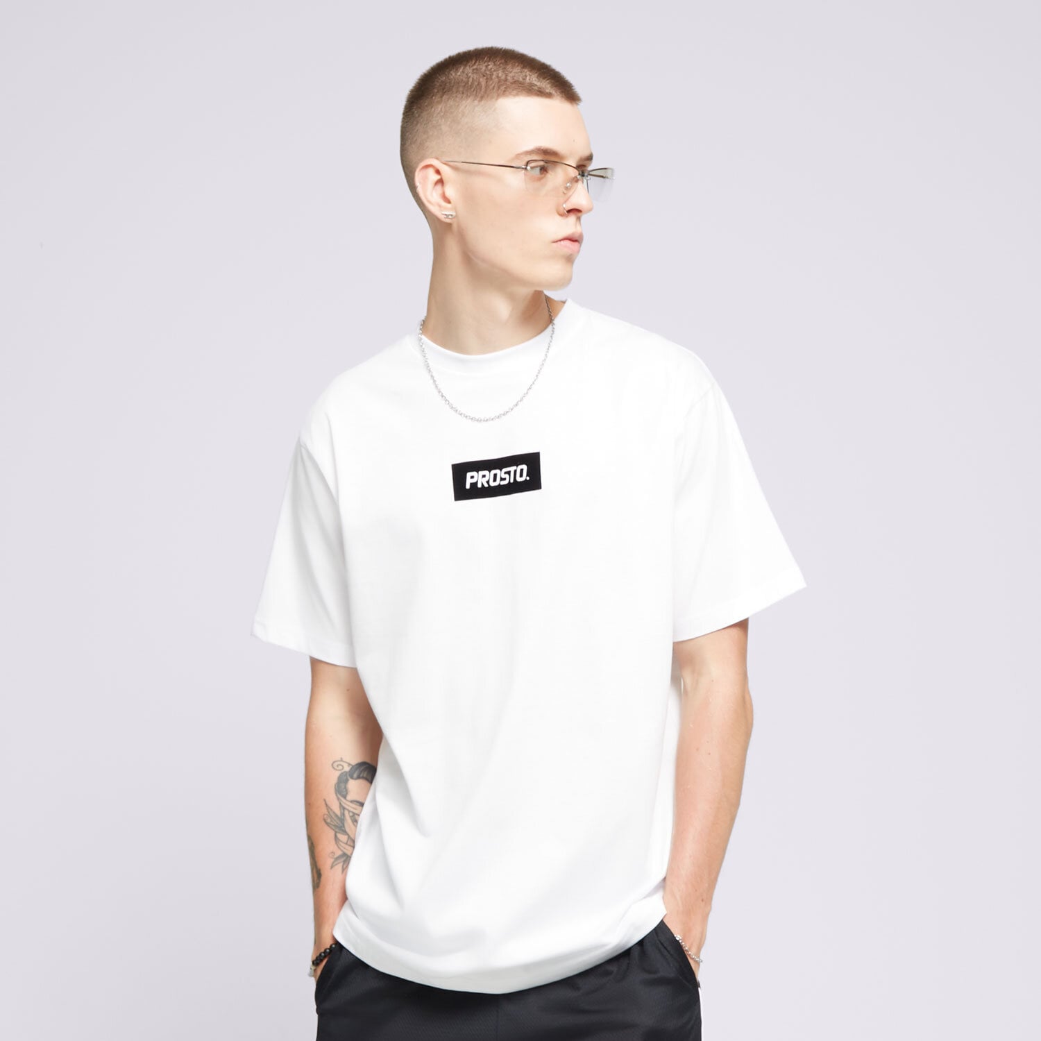 Prosto T-Shirt Closs White