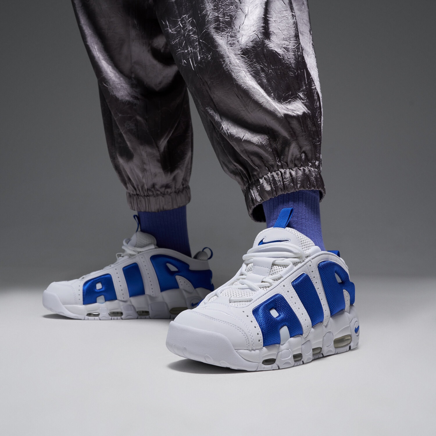 NIKE AIR MORE UPTEMPO LOW FZ3055-101 BIAŁY | Męskie