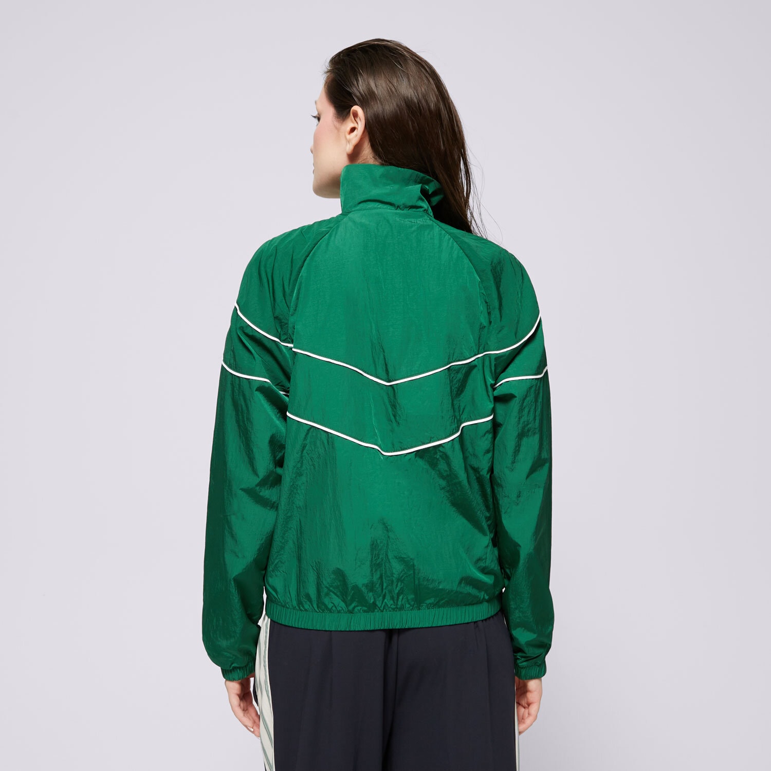 NIKE BLUZA W NSW NK WR WVN UV FZ JKT FV6304-300 ZIELONY