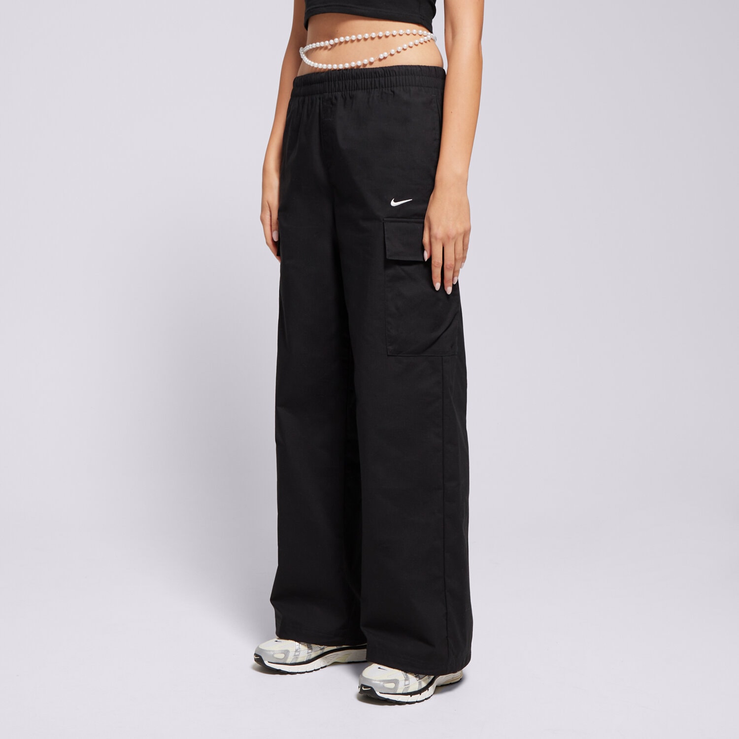 Nike Spodnie W Nsw Esstl Wvn Mr Std Crgo Pt