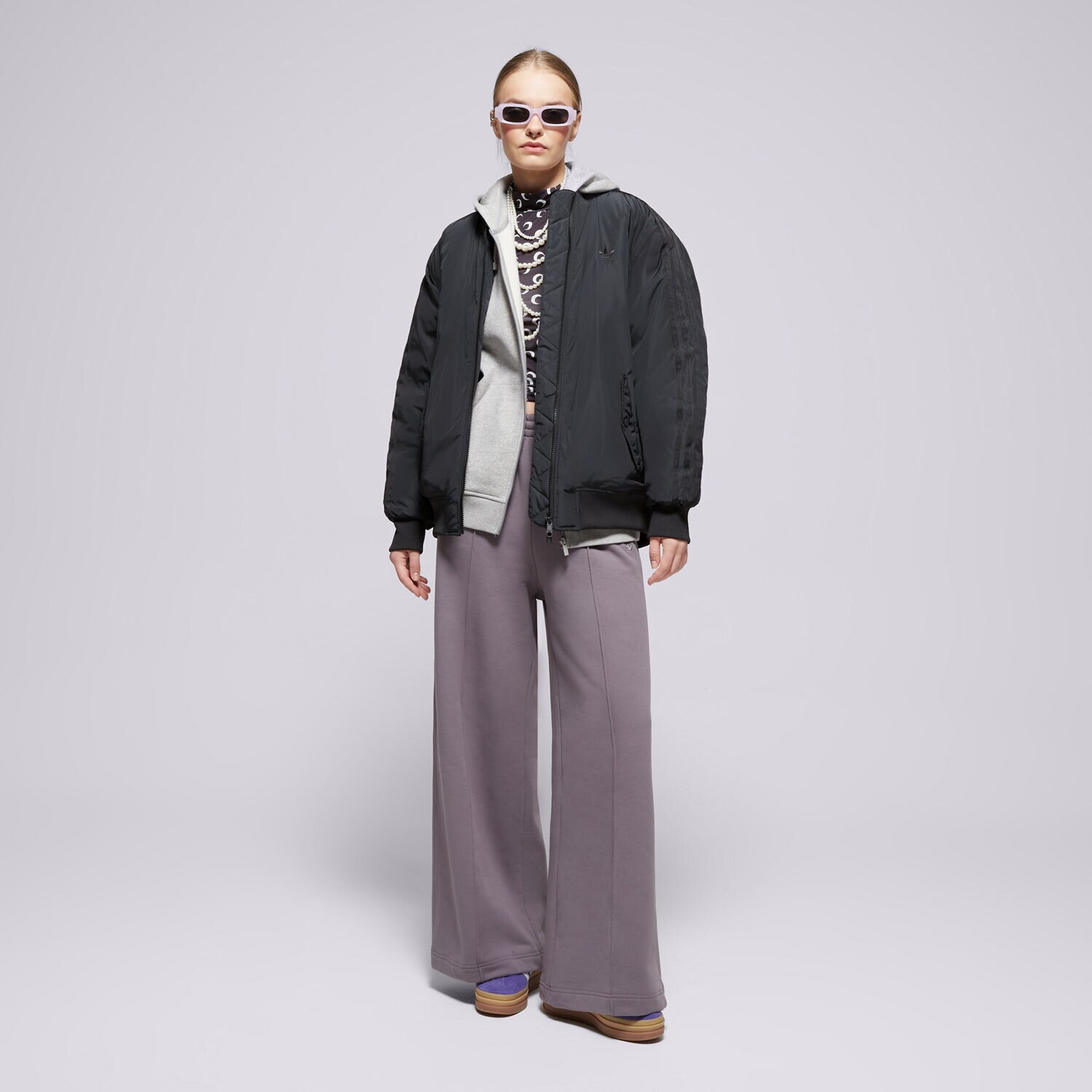 ADIDAS KURTKA ZIMOWA SST BOMBER JKT IW8422 CZARNY | Damskie Kurtki