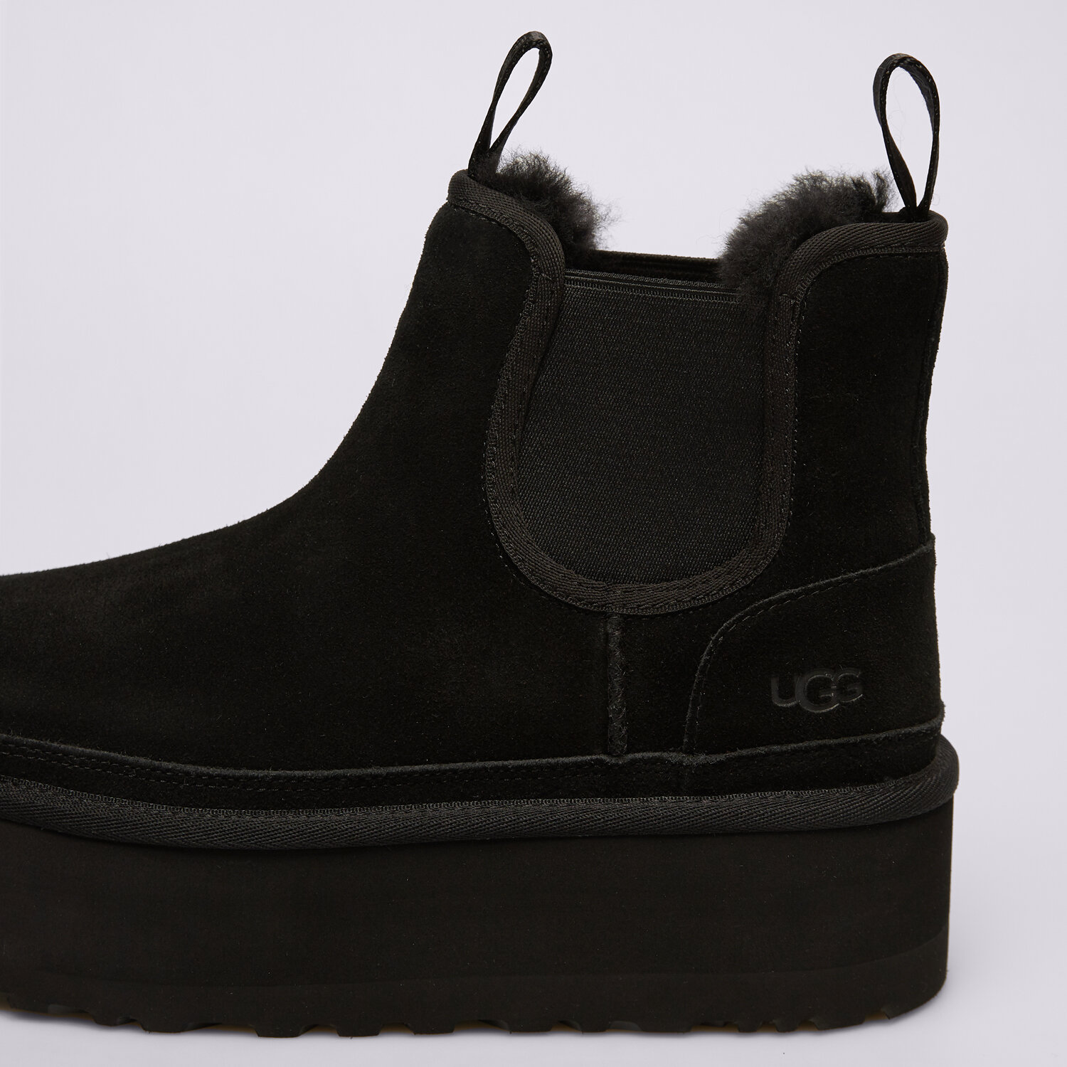 UGG NEUMEL PLATFORM CHELSEA 1134526-BLK CZARNY | Damskie Buty