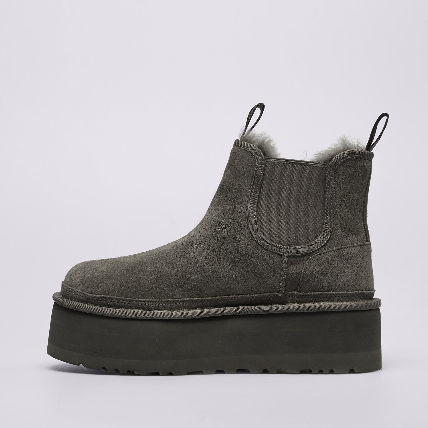 UGG NEUMEL PLATFORM CHELSEA 1134526-GREY SZARY | Damskie