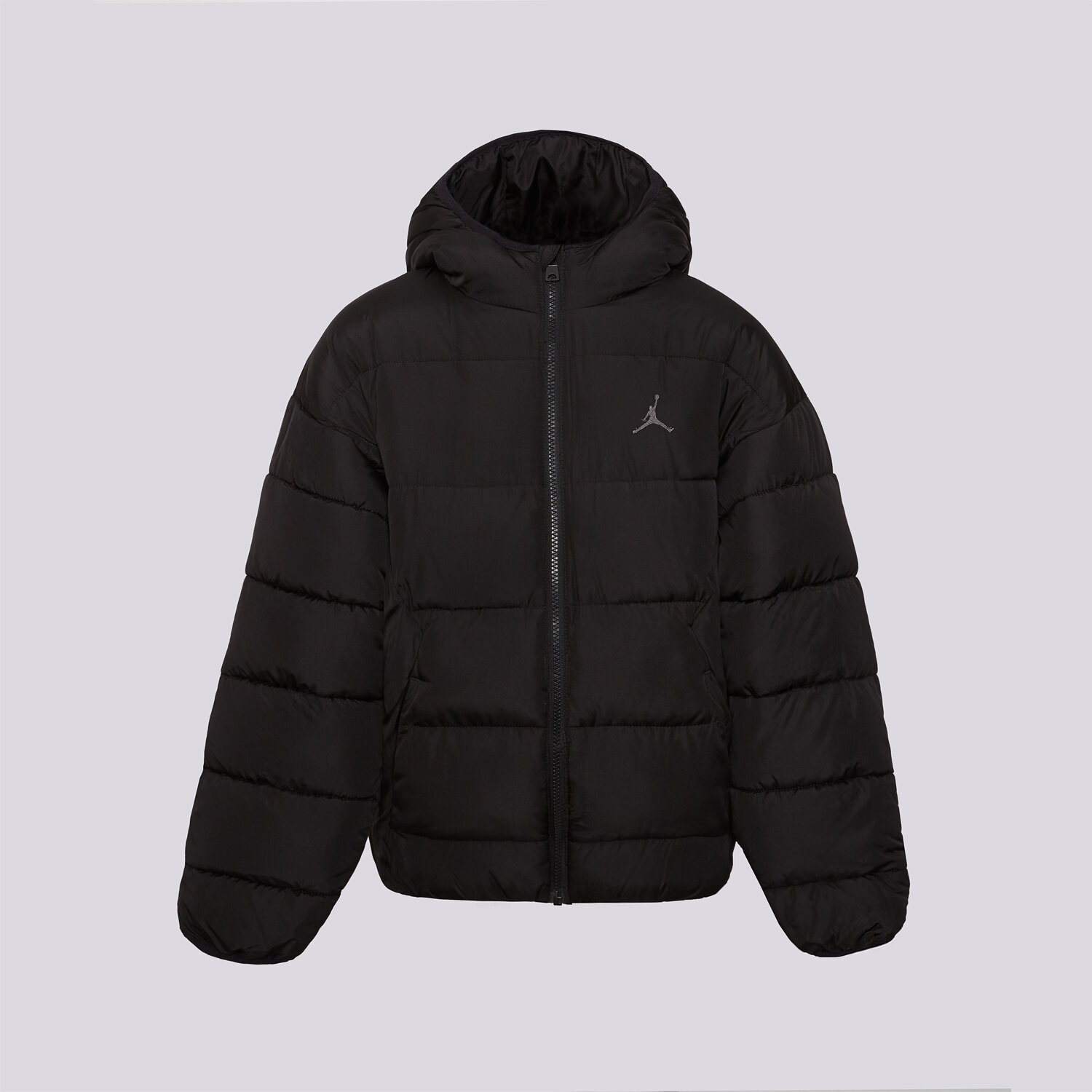 【レア】JORDAN J-3B Flight JACKET S Jordan Kurtka Zimowa JDB Faux Down Jacket Chłopięca Czarna