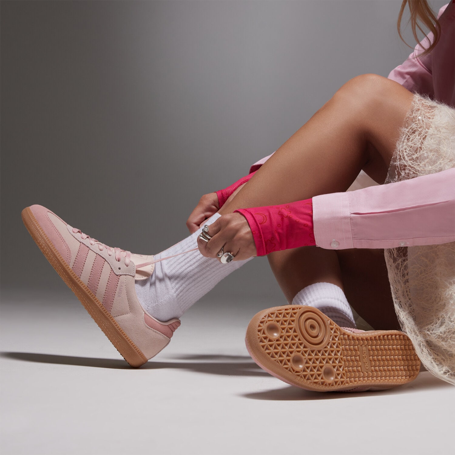 adidas gazelle silver green womens ADIDAS SAMBA PINK – epsneakerscene