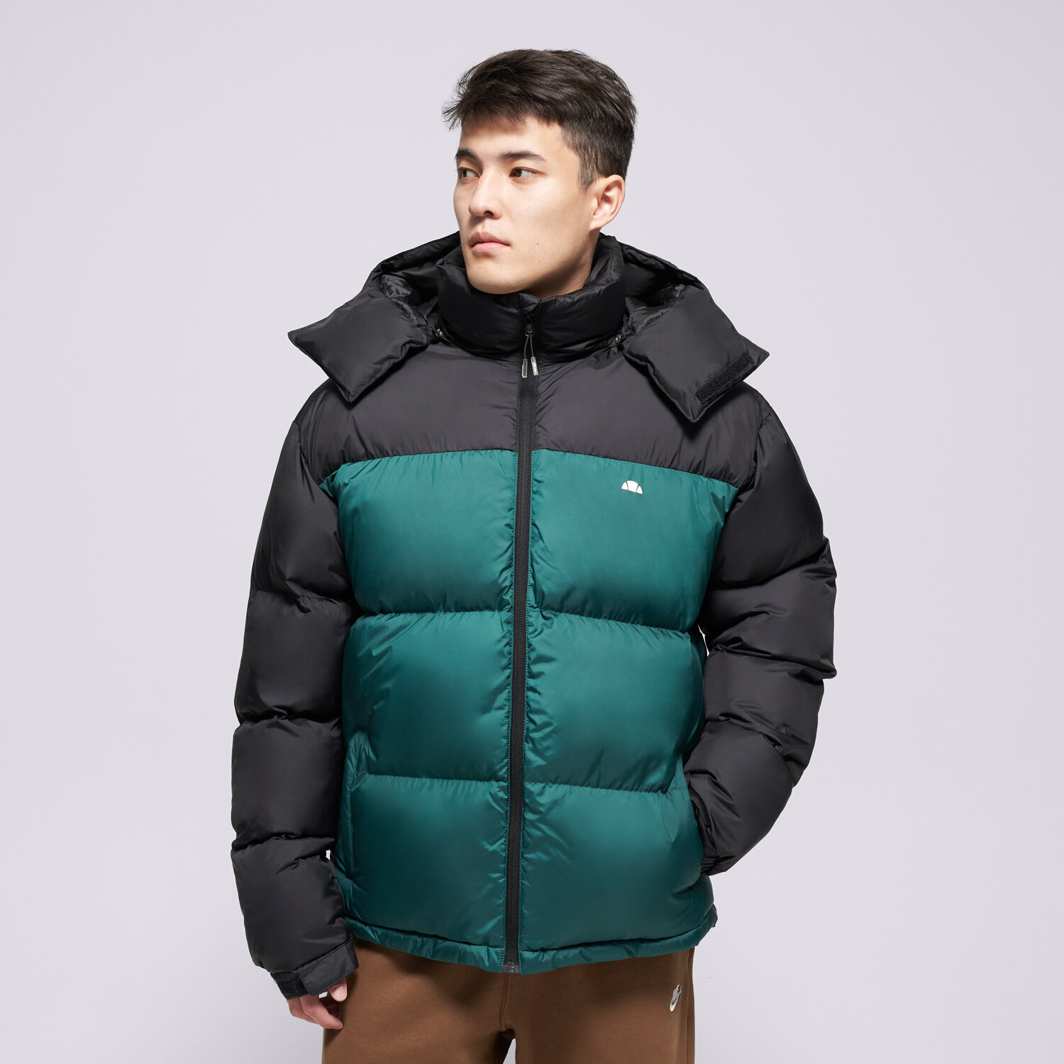Ellesse Kurtka Puchowa Denegri Padded Blk/dgreen Jacket