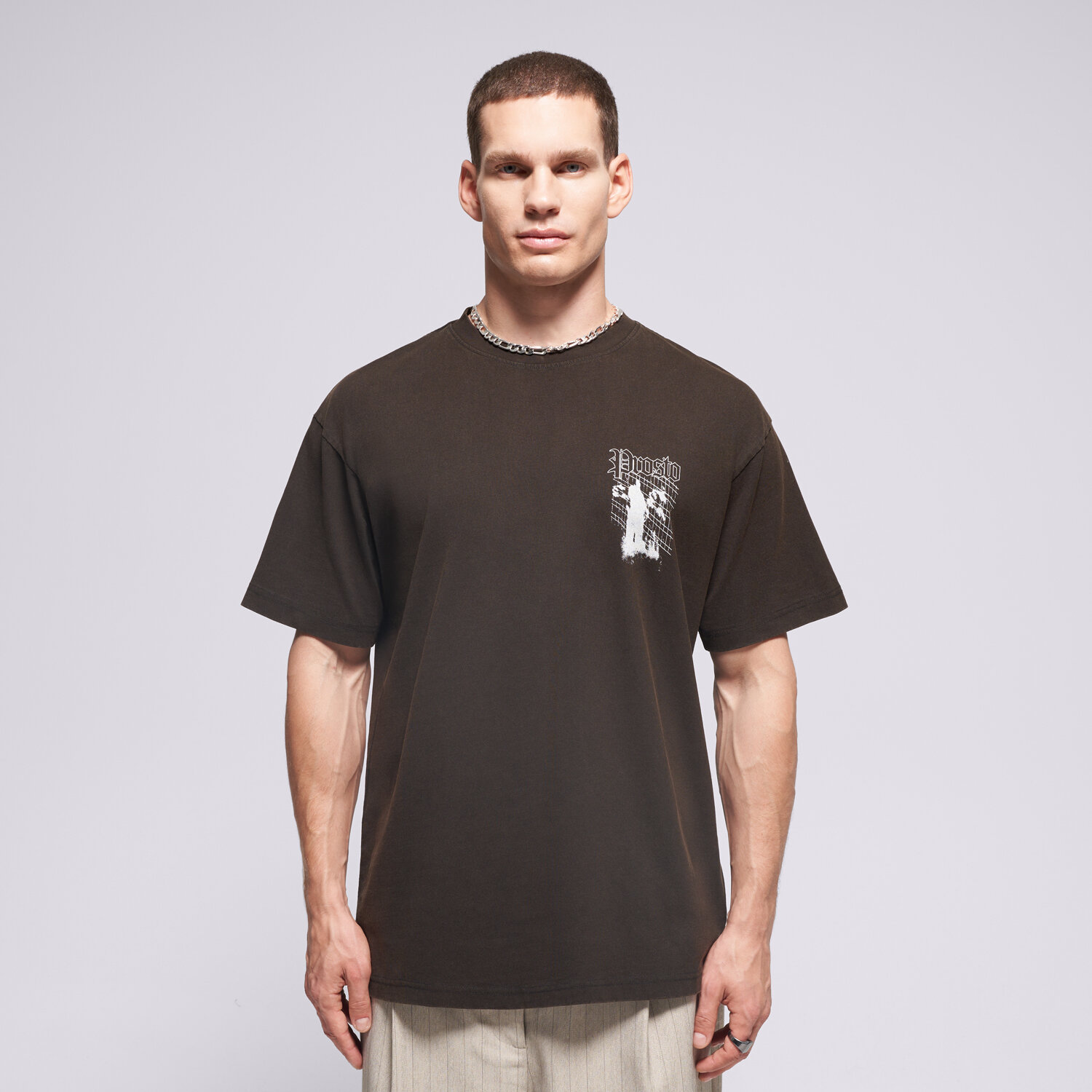 Prosto T-Shirt Shadow Washed Black
