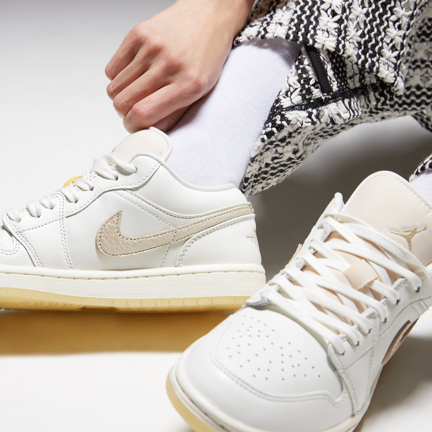 WMNS AIR JORDAN 1 LOW SE V2 HV5157-100 BEŻOWY | Damskie Sneakersy 