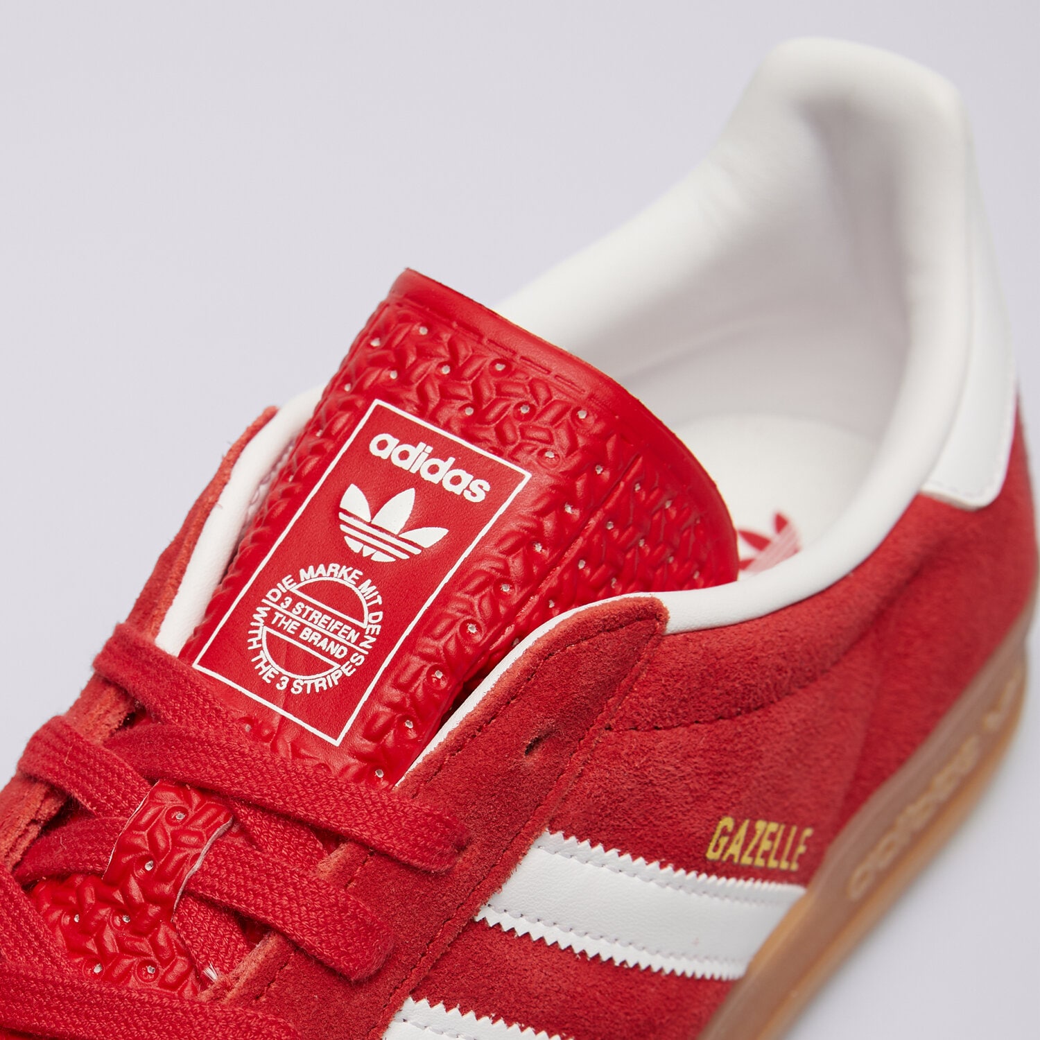 靴 adidas gazelle indoor 24cm red JI2063 ADIDAS GAZELLE INDOOR JI2063 CZERWONY | Męskie Sneakersy w