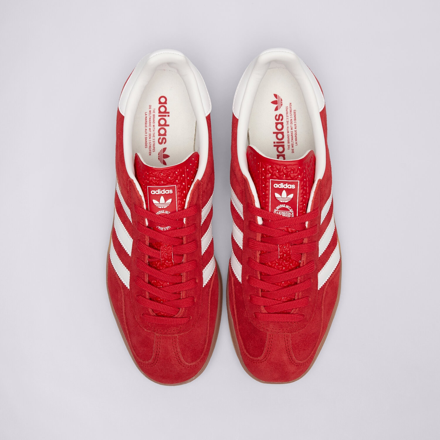 靴 adidas gazelle indoor 24cm red JI2063 Buty adidas Gazelle Indoor JI2063 męskie, czerwone