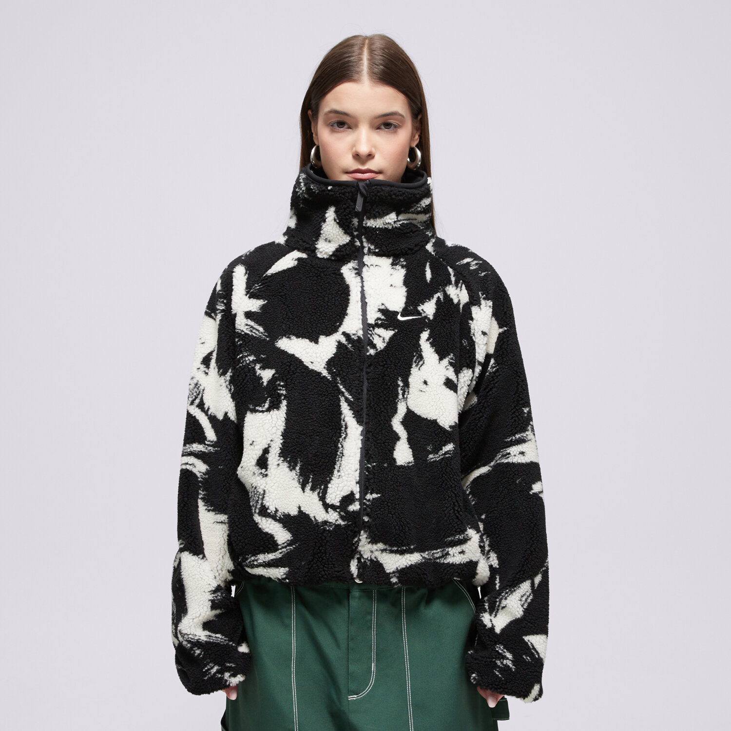 Nike Kurtka Street Aop Sherpa W Nsw