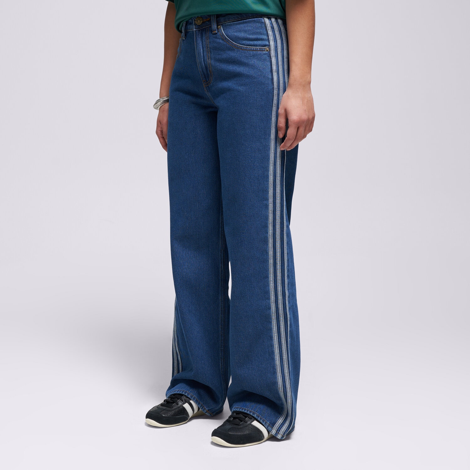 Adidas Spodnie Firebird Denim