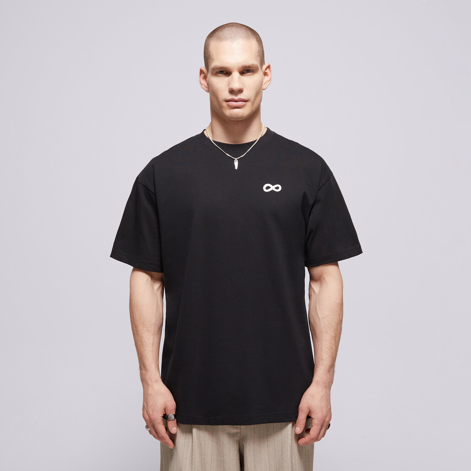 Prosto T-Shirt Big Log Infinity Black