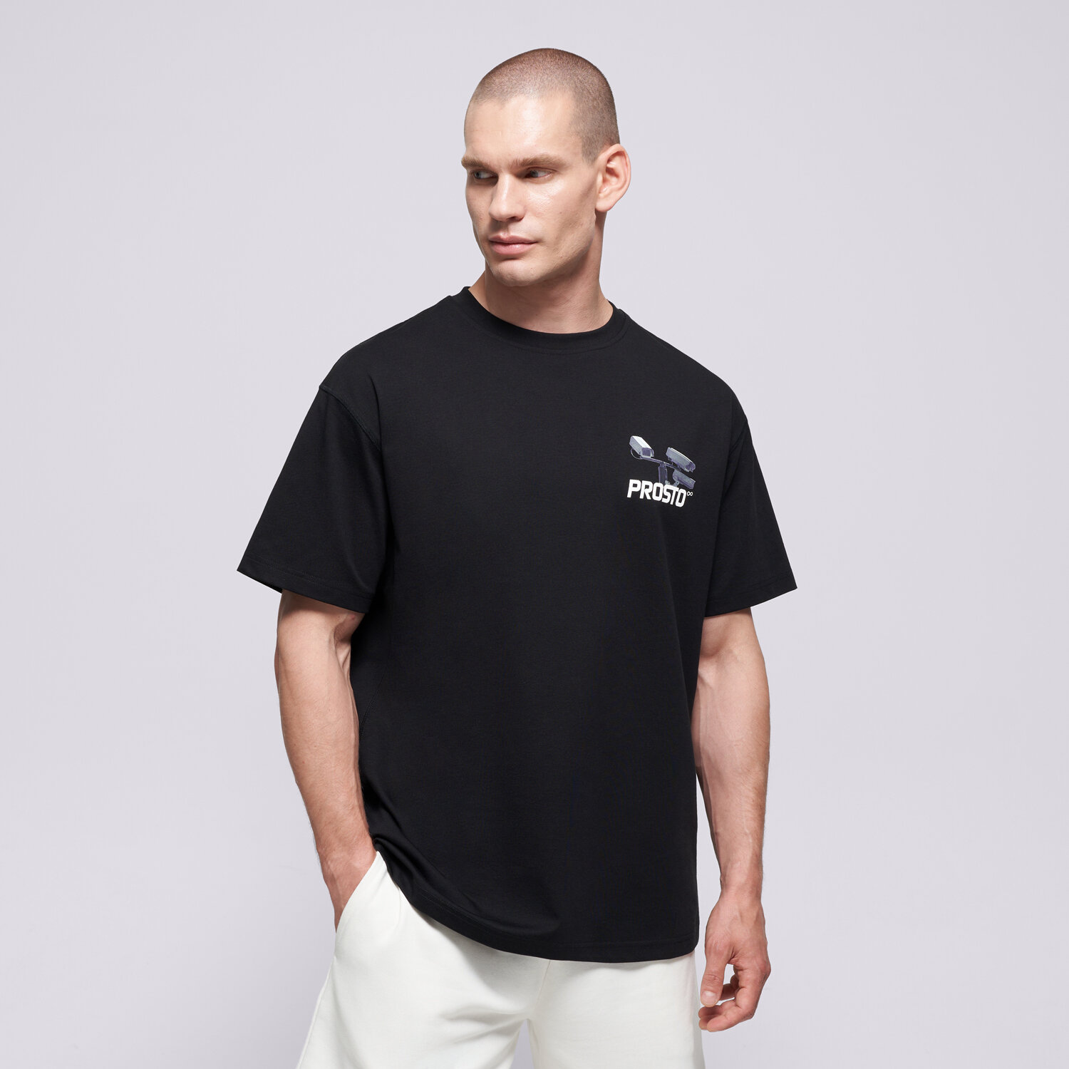 Prosto T-Shirt Cc Tv Black