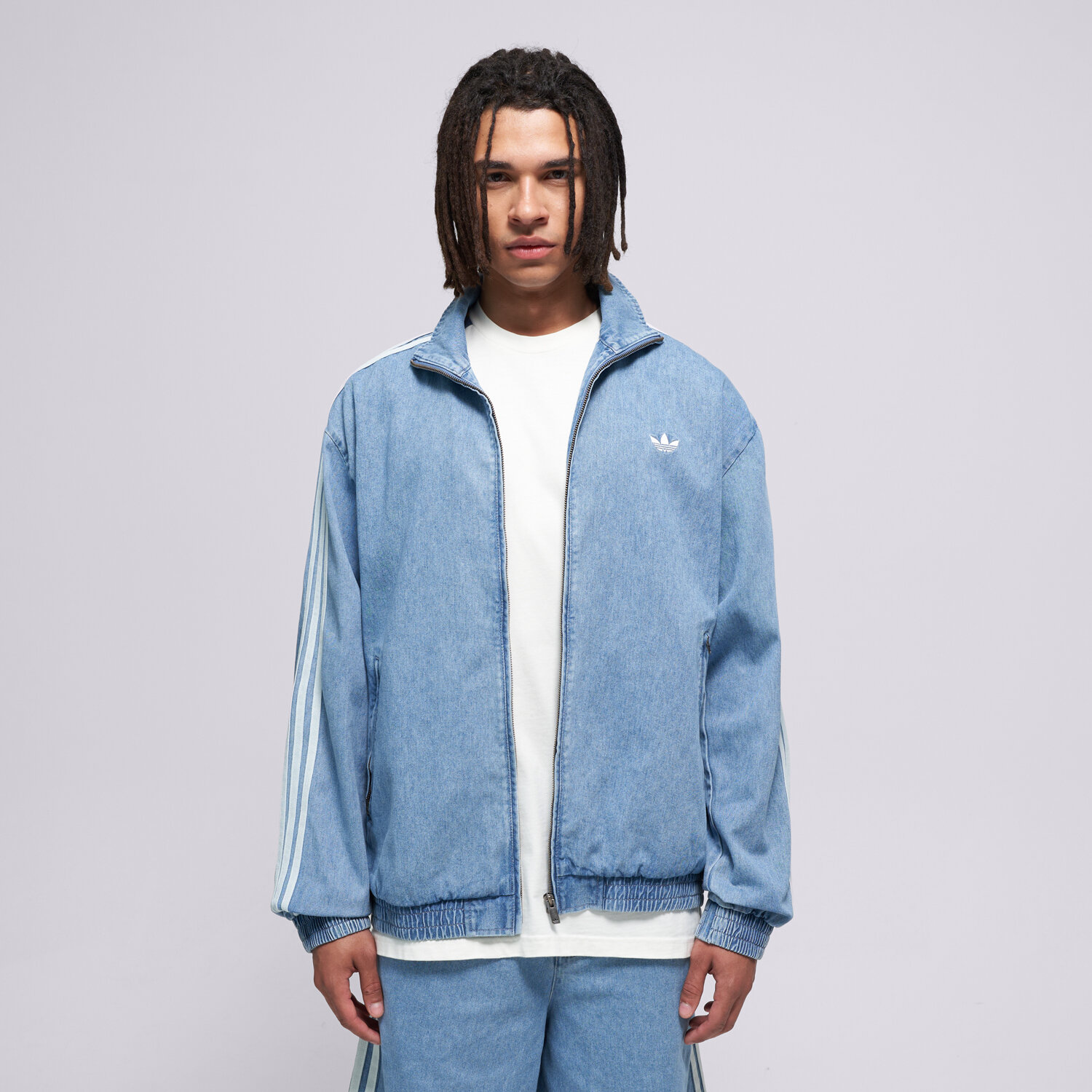 Adidas Kurtka Firebird Denim