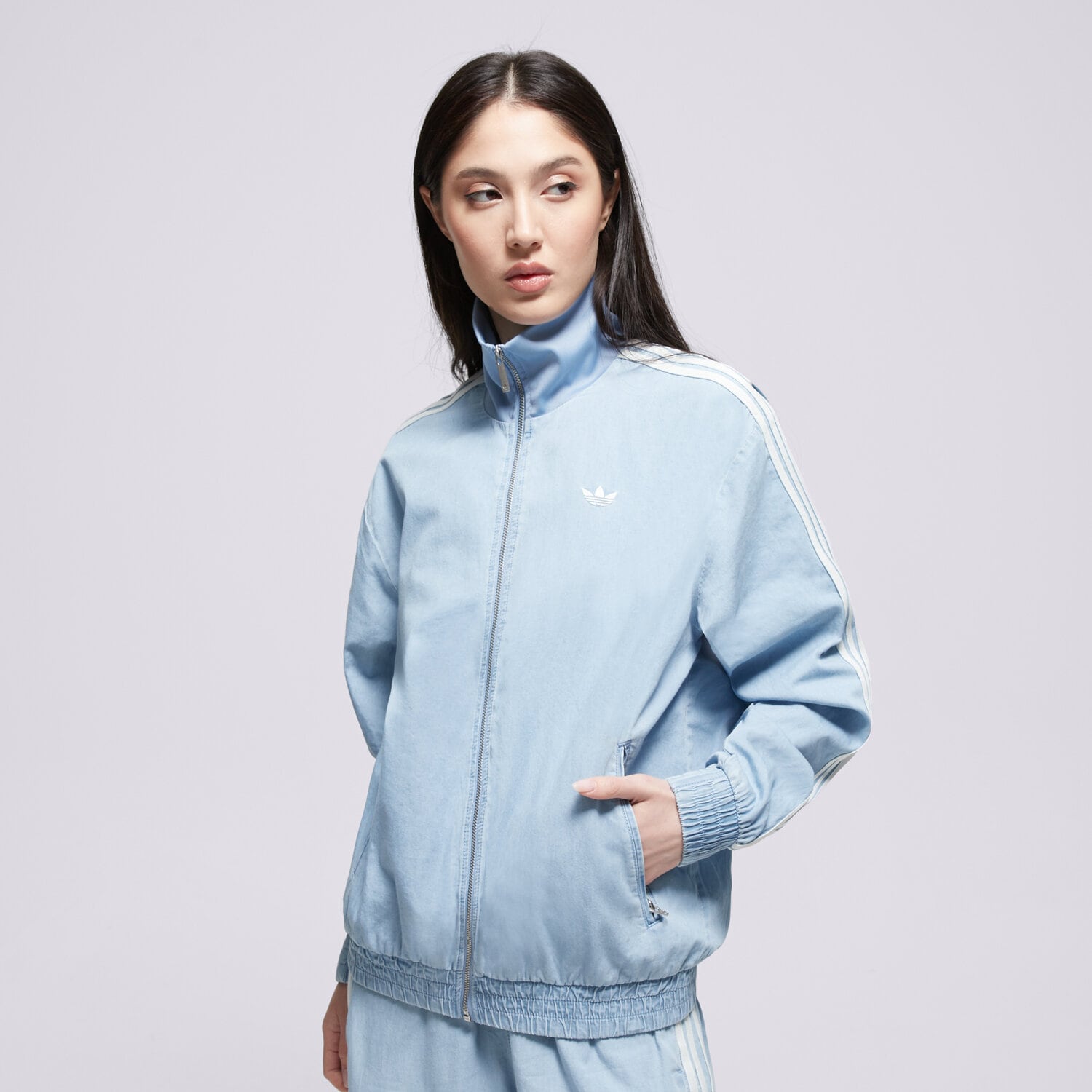 Adidas Bluza Rozpinana Denim