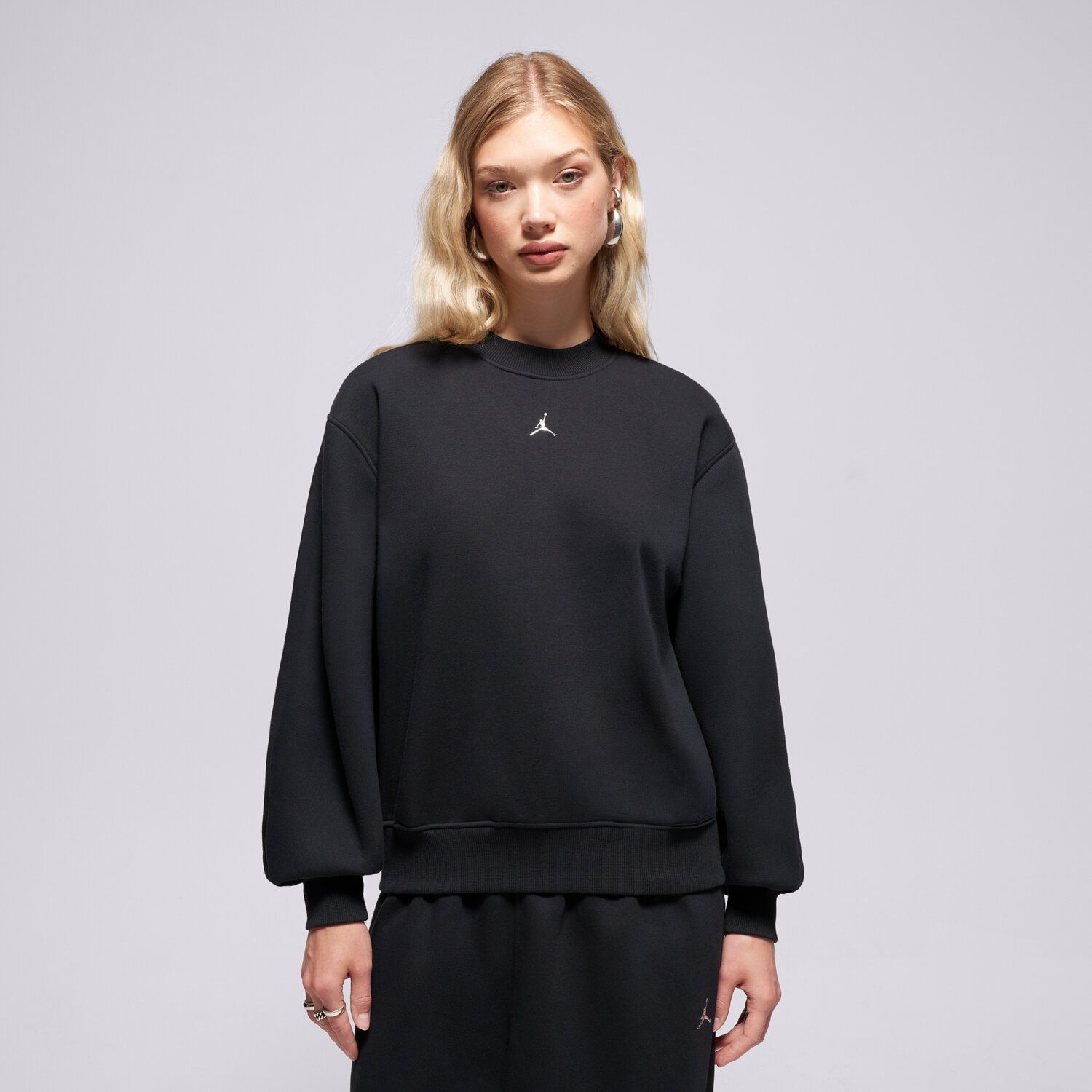 Jordan Bluza W J Brk Flc Crew Bb
