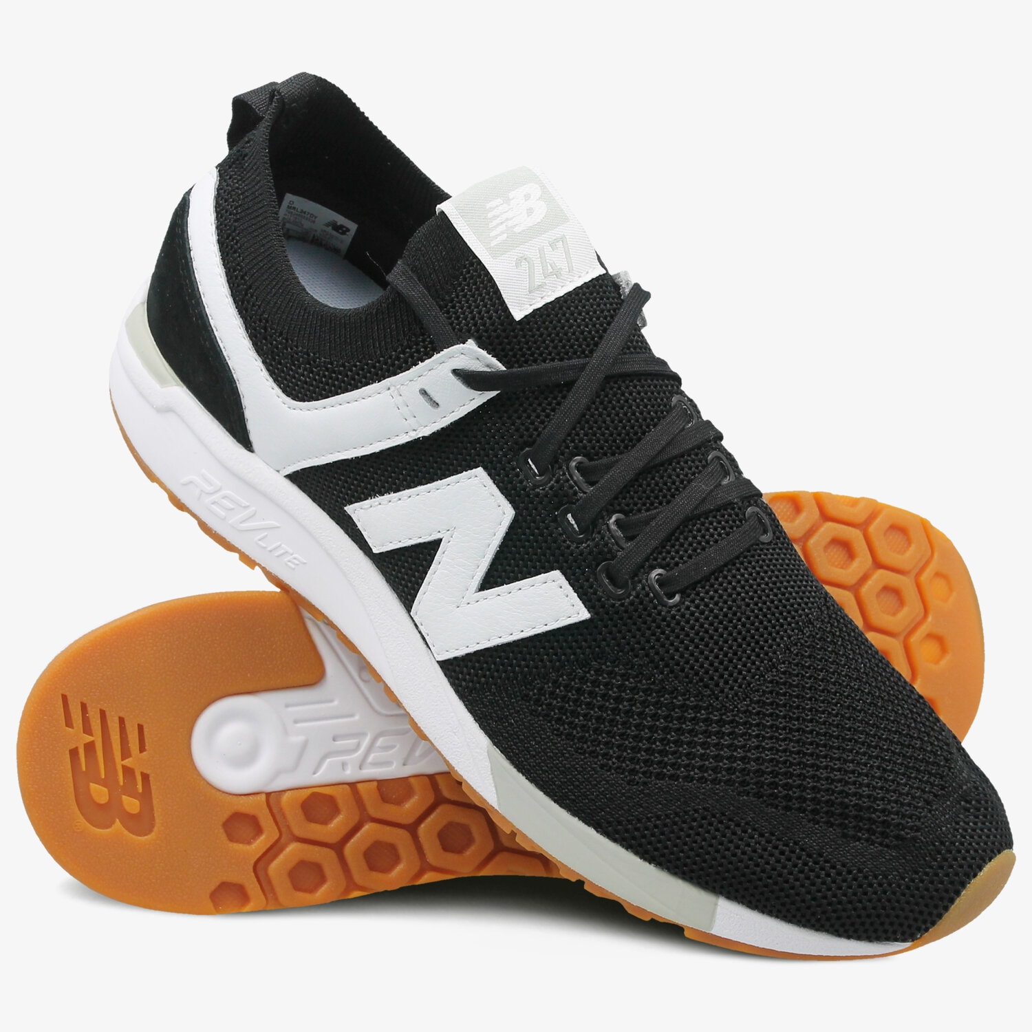 NEW BALANCE MRL247DY MRL247DY CZARNY M skie Sneakersy w Sizeer