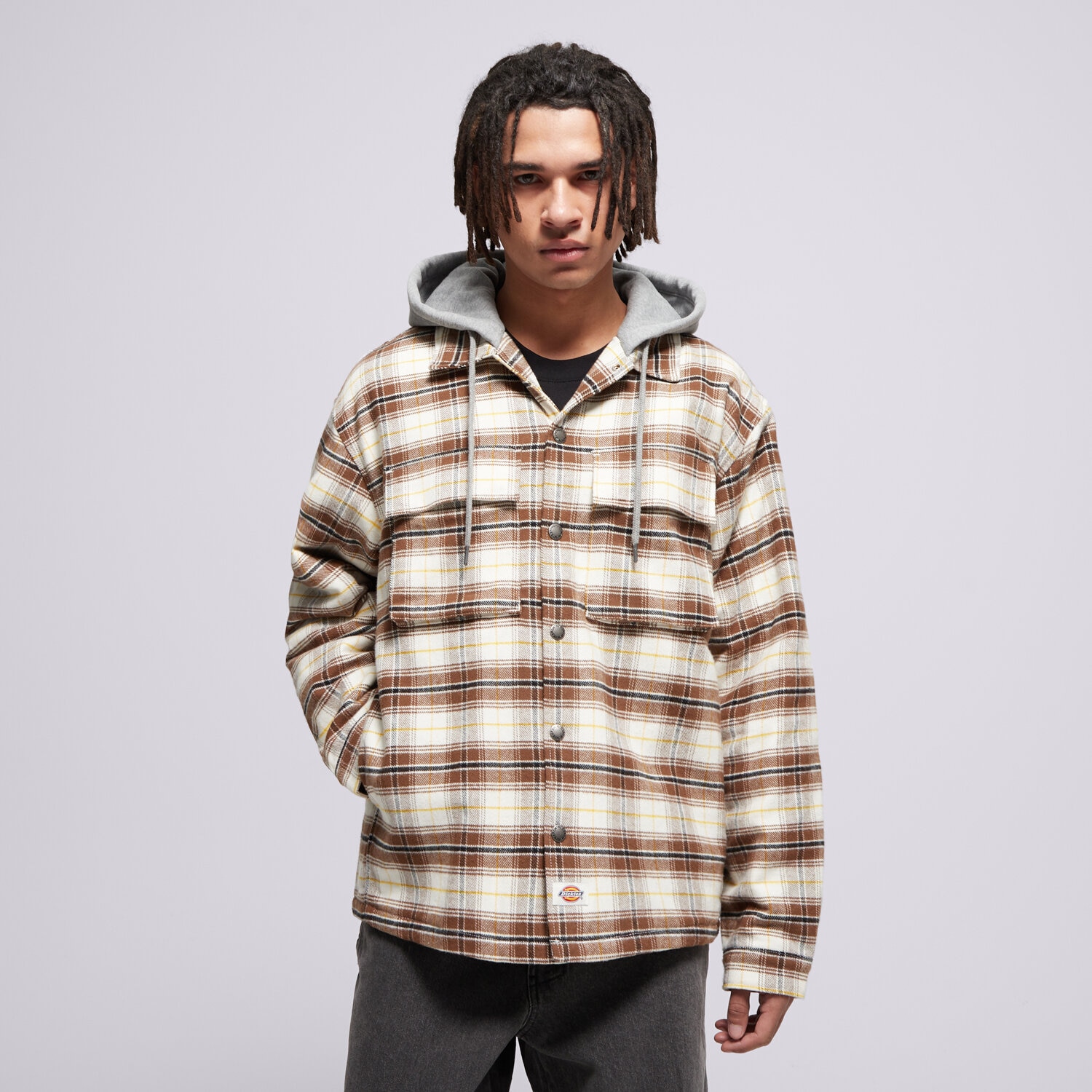 Dickies Kurtka Eustis Hooded Flannel Shacket