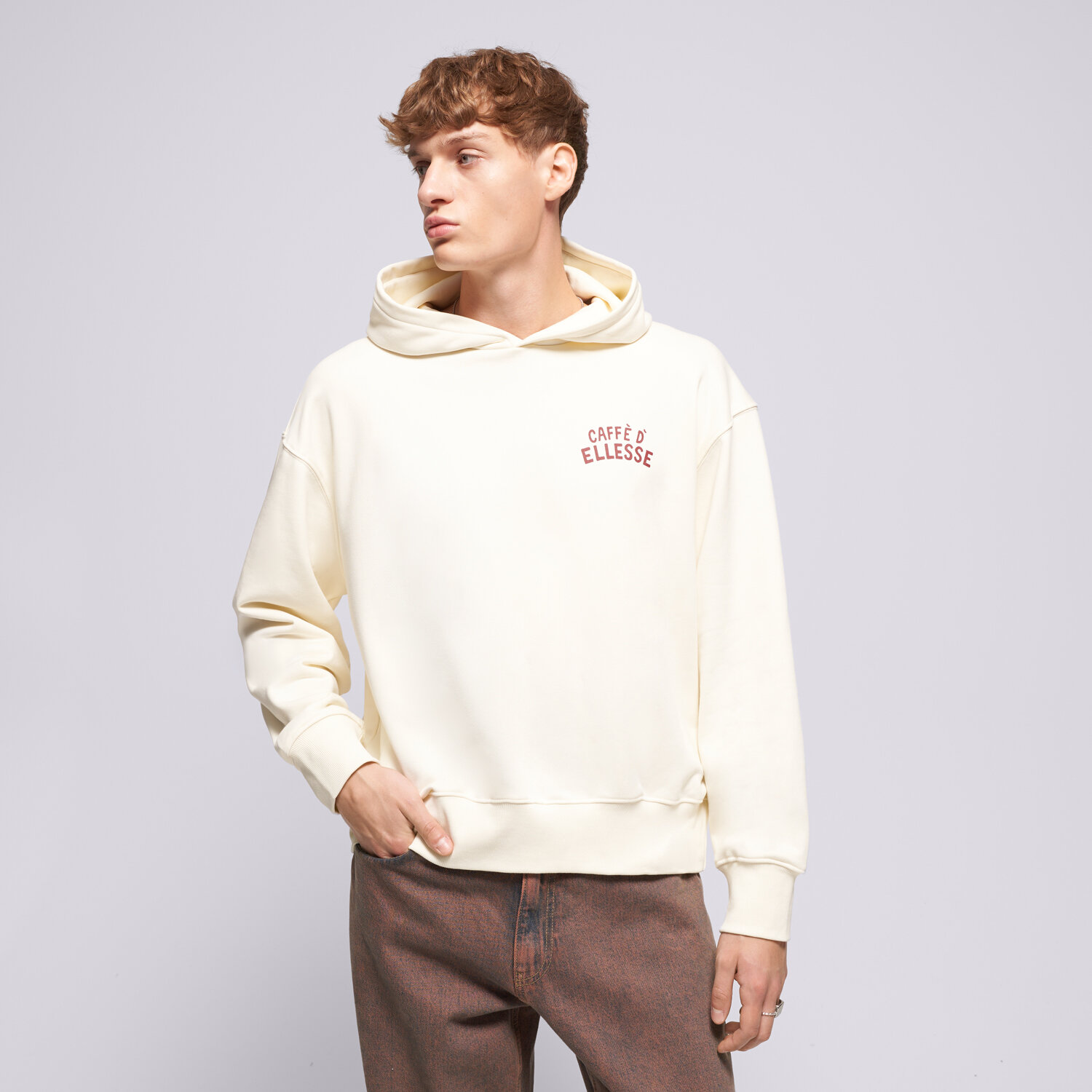 Ellesse Bluza Z Kapturem Caffe Hoodie