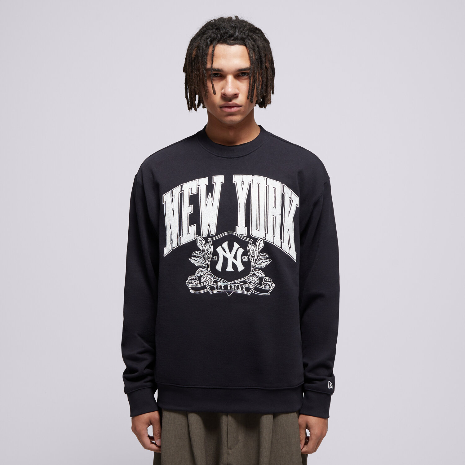 New Era Bluza Mlb Arch Grphc Crew Nyy New York Yankees