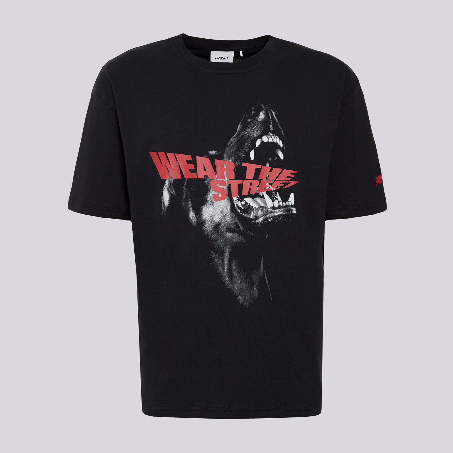 Prosto T-Shirt T-Shirt Bark Black