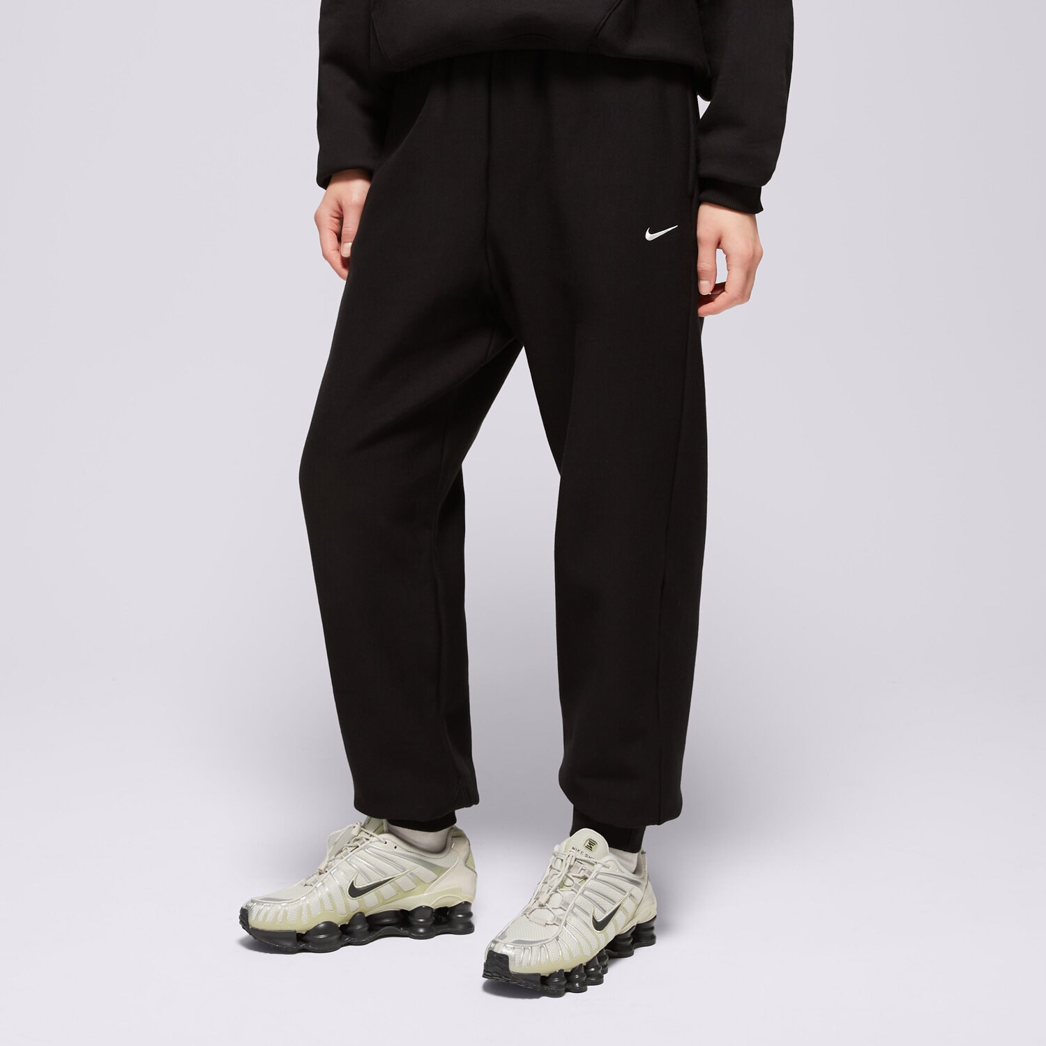 Nike Spodnie W Nk Stdo Flc Hvy Hr Os Jogger