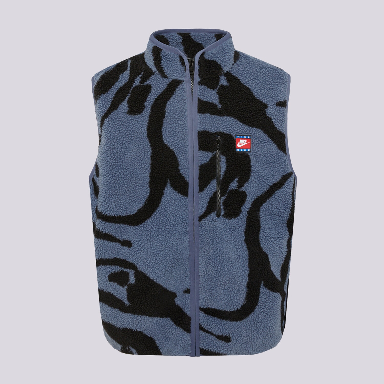 Nike Bezrękawnik M Nk Club Wntr Fz Vest Aop Tl