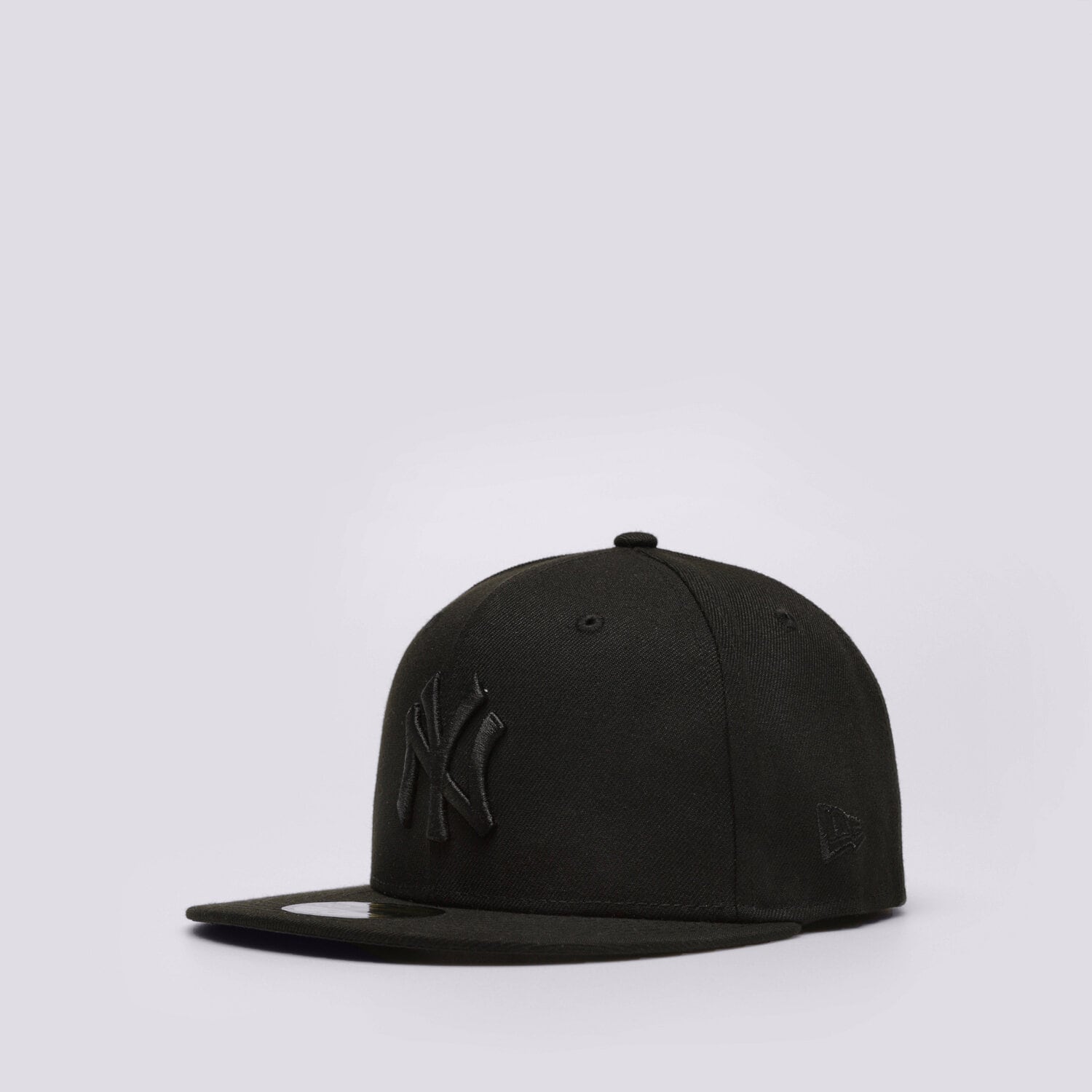 New Era Czapka Black On Black Ny Yankees