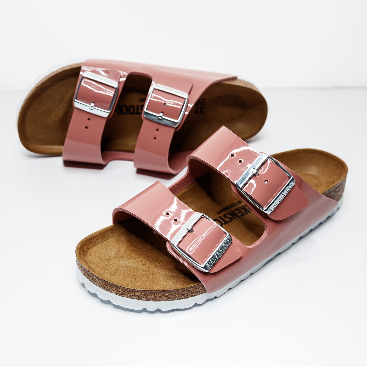 BIRKENSTOCK ARIZONA 1016071 kolor różowy Damskie Klapki i sandały