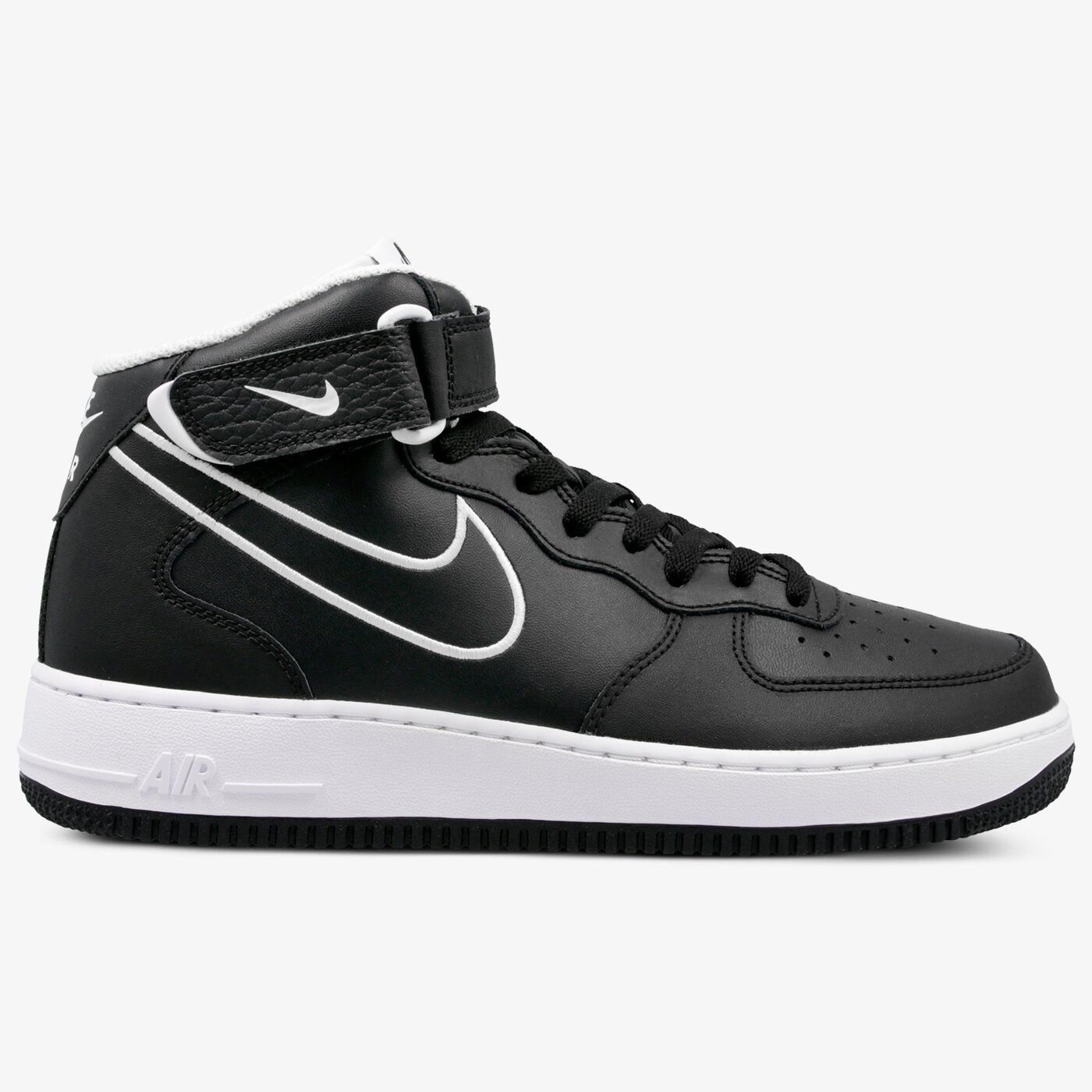 NIKE AIR FORCE 1 MID '07 LTHR AQ8650001 | kolor CZARNY | MÄskie Sneakersy | Buty w Sklep Sizeer